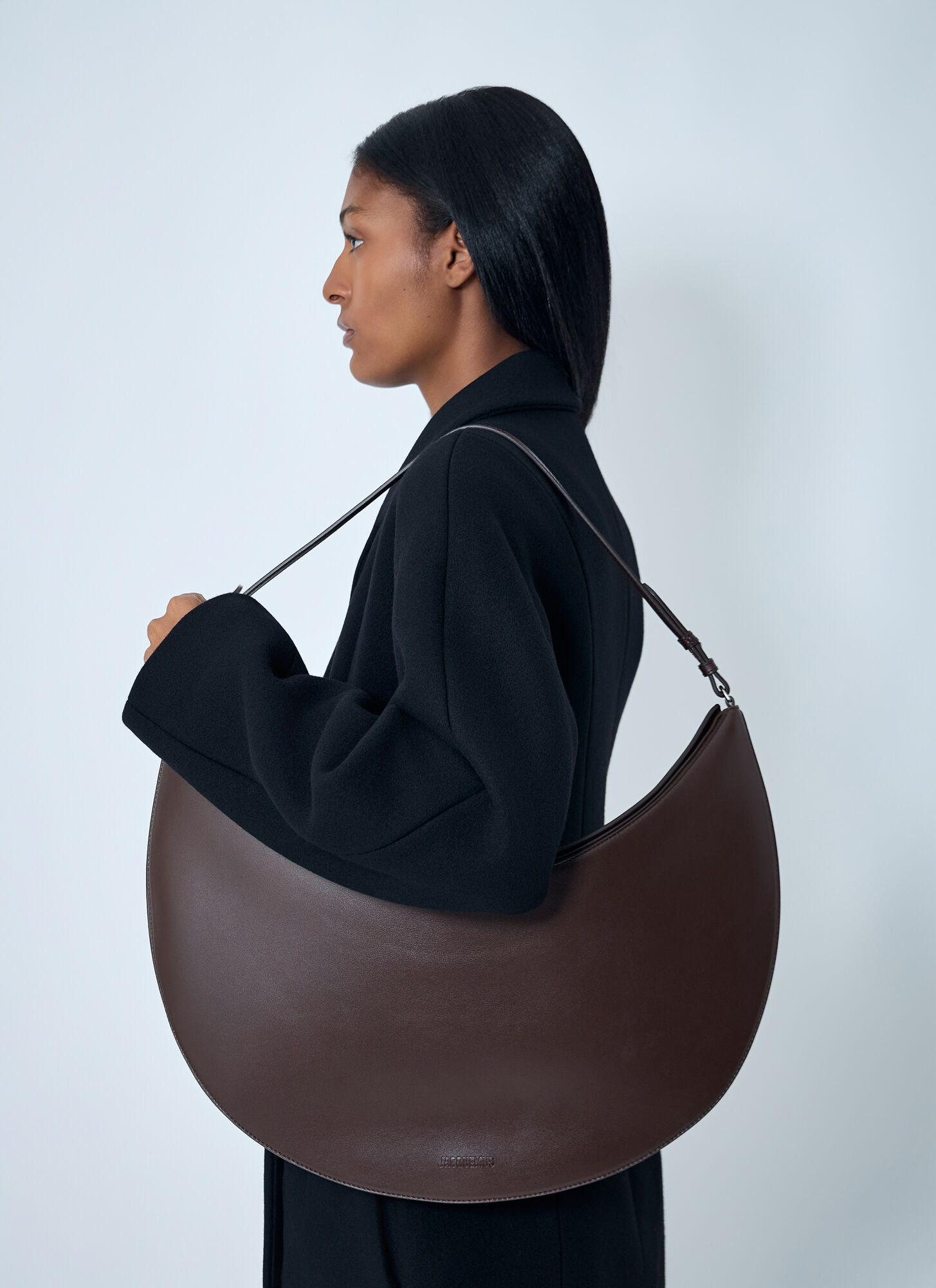  Jacquemus Jacquemus Le Calisso Round Shoulder Bag - Frau Schultertaschen Brown One Size 