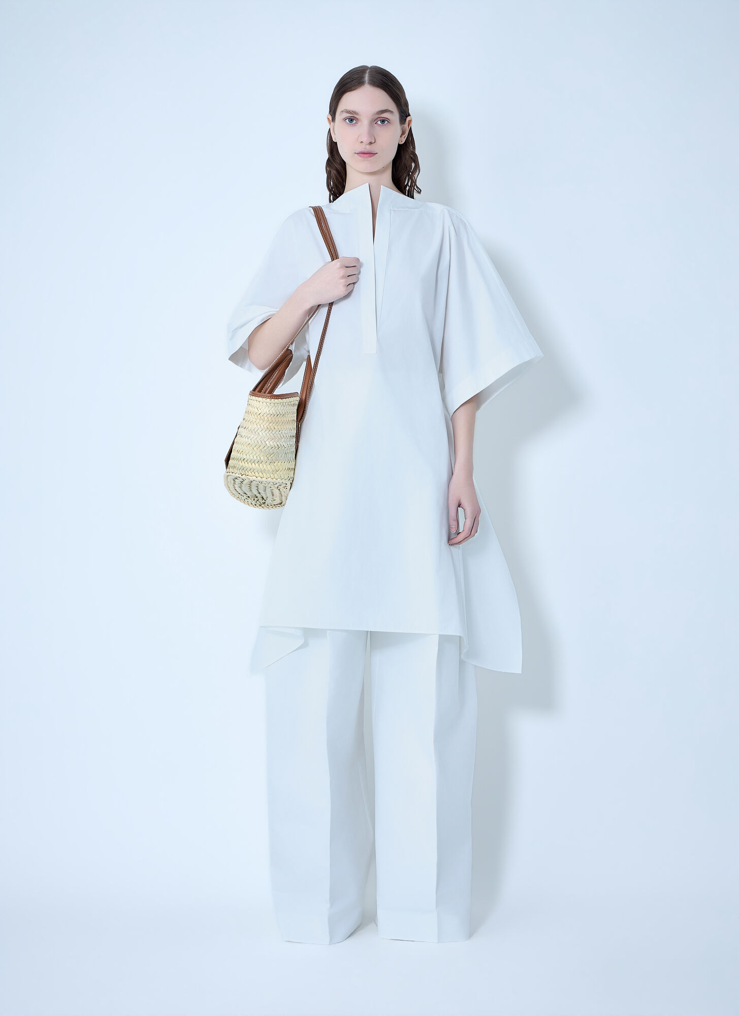  Jacquemus Jacquemus La Tunique Moisson Dress - Frau Tops White Fr - 34 
