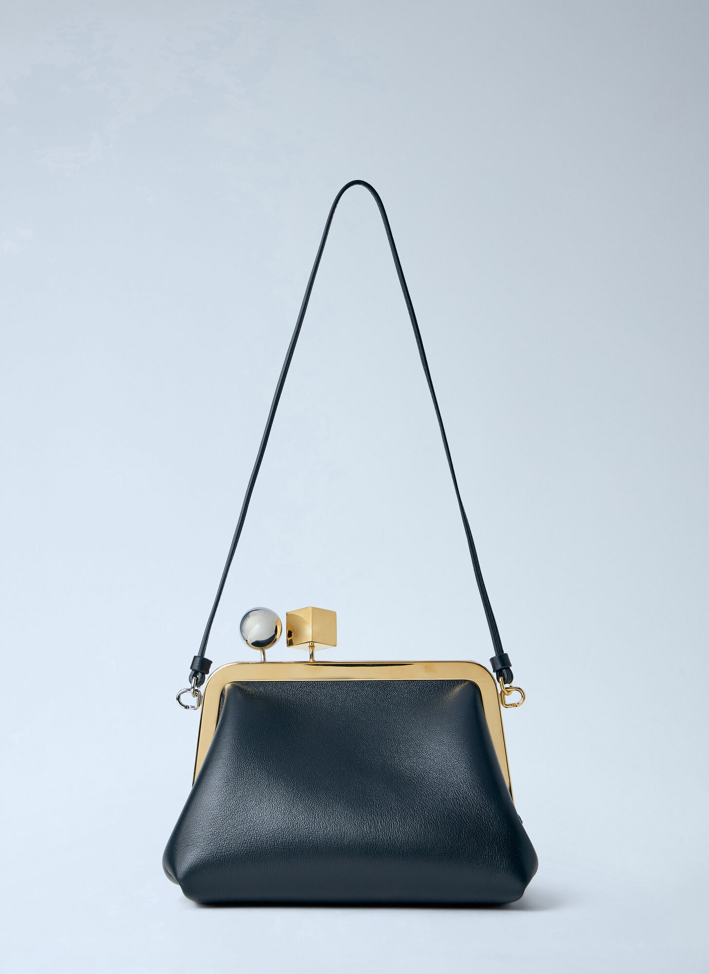 Jacquemus Le Berlingot Clutch Bag - Woman Clutch Bags Black One Size　Jacquemus Le Berlingot クラッチ バッグ - 女性用クラッチ バッグ ブラック フリー サイズ Jacquemus
