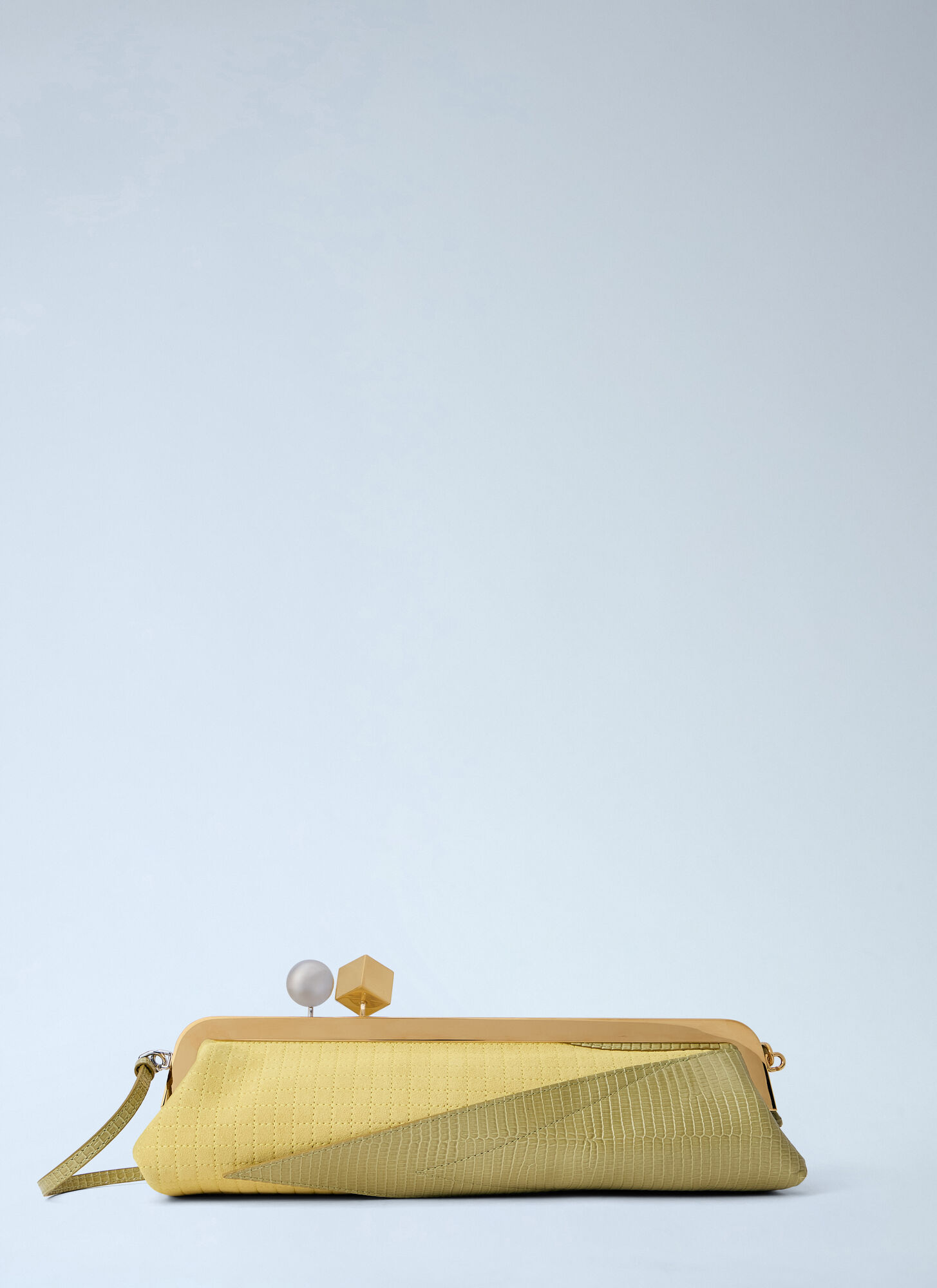 Jacquemus Donna Giallo Salon Mais Handbag - Immagine 2