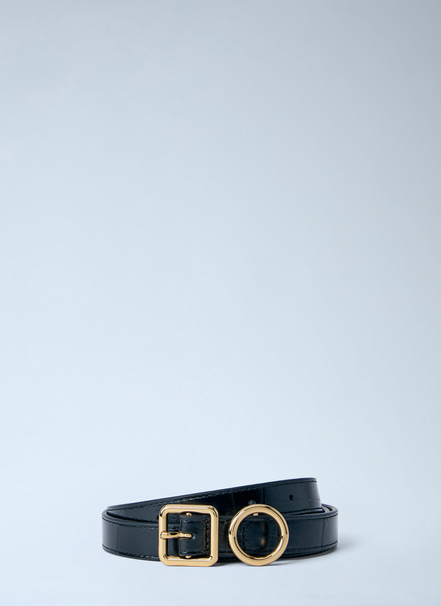 JACQUEMUS Jacquemus La Ceinture Regalo Fine Belt - Woman Belts Black 90　ジャックムス ラ セインチュール レガロ ファイン ベルト - 女性ベルト ブラック 90