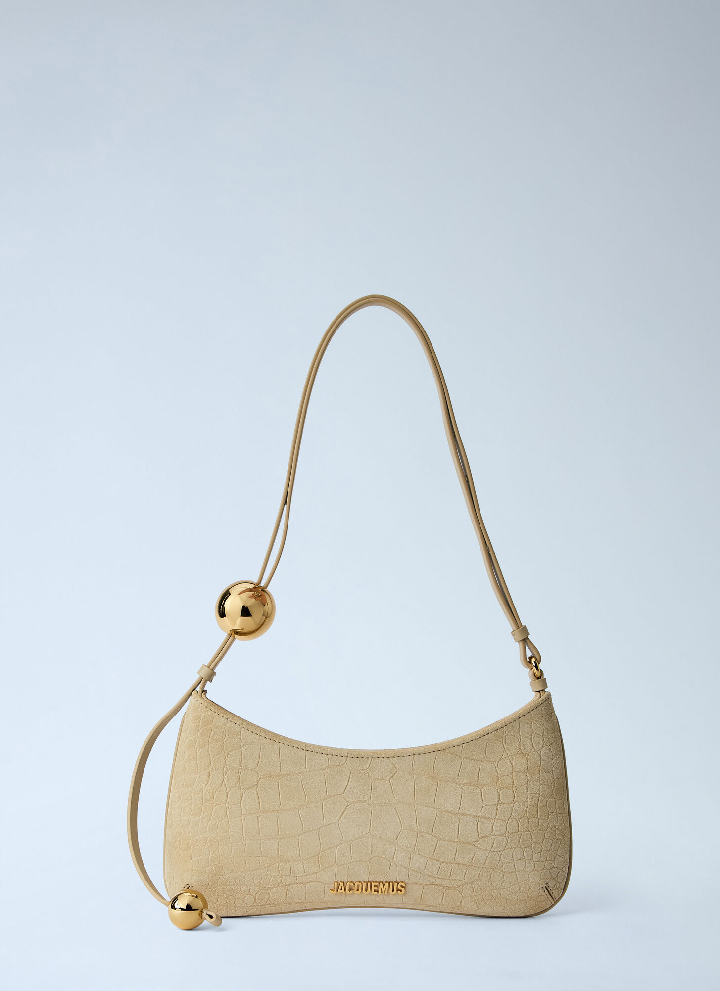 Jacquemus Beige Le Bisou Perle 单肩包 - Female 单肩包 One Size