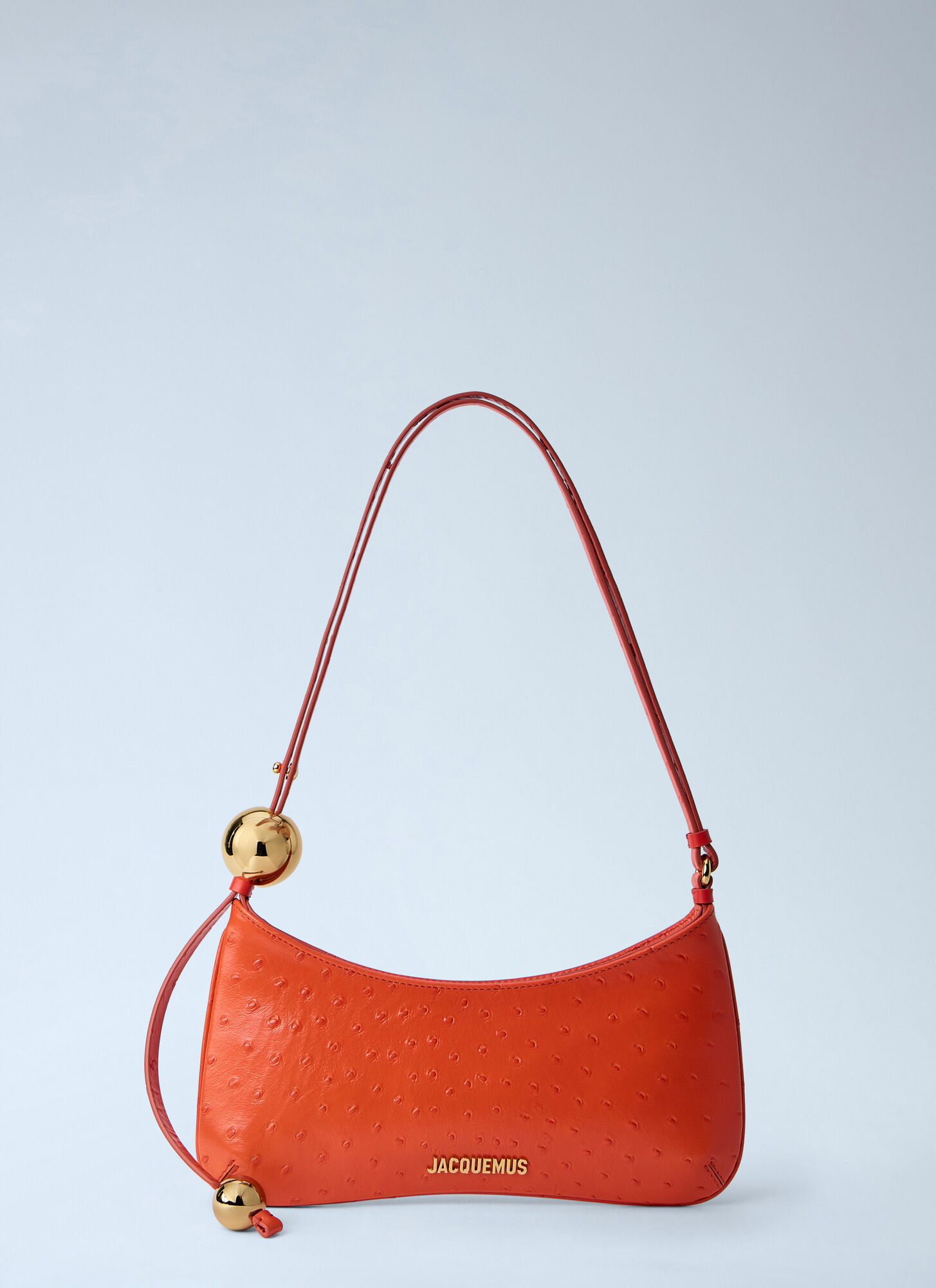 Jacquemus Donna Arancione - Le Bisou Perle Shoulder Bag - Bags - One Size - Immagine 2