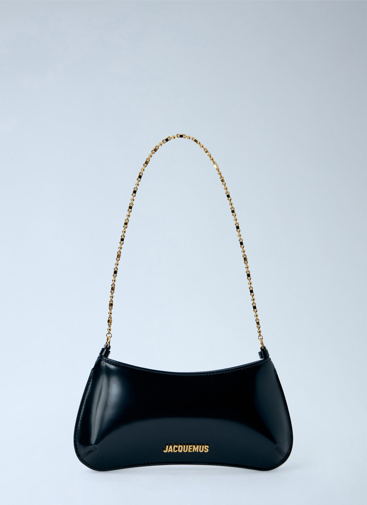 Jacquemus Le Petit Bisou Chaîne Shoulder Bag - Frau Schultertaschen Black One Size - Immagine 1