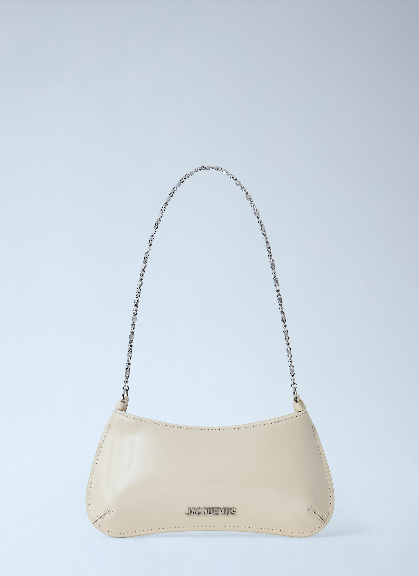 Jacquemus Donna Beige Le Petit Bisou Chaîne Shoulder Bag - Woman Shoulder Bags One Size - Immagine 1