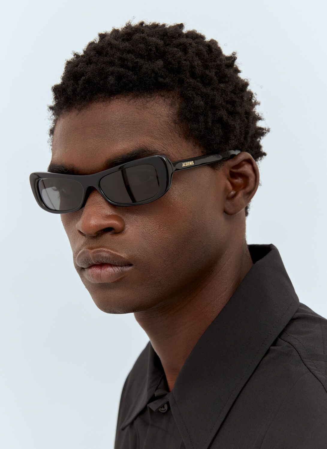 Jacquemus Les Lunettes Capri Sunglasses - Sunglasses Black One Size