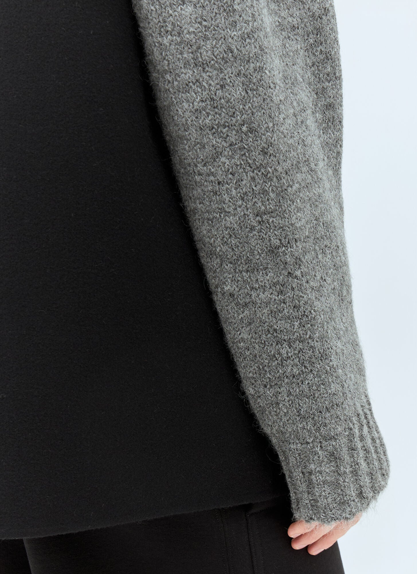  Jil Sander Jil Sander Knit-sleeves Wool Jacket - Mann Jacken Black Eu - 48 