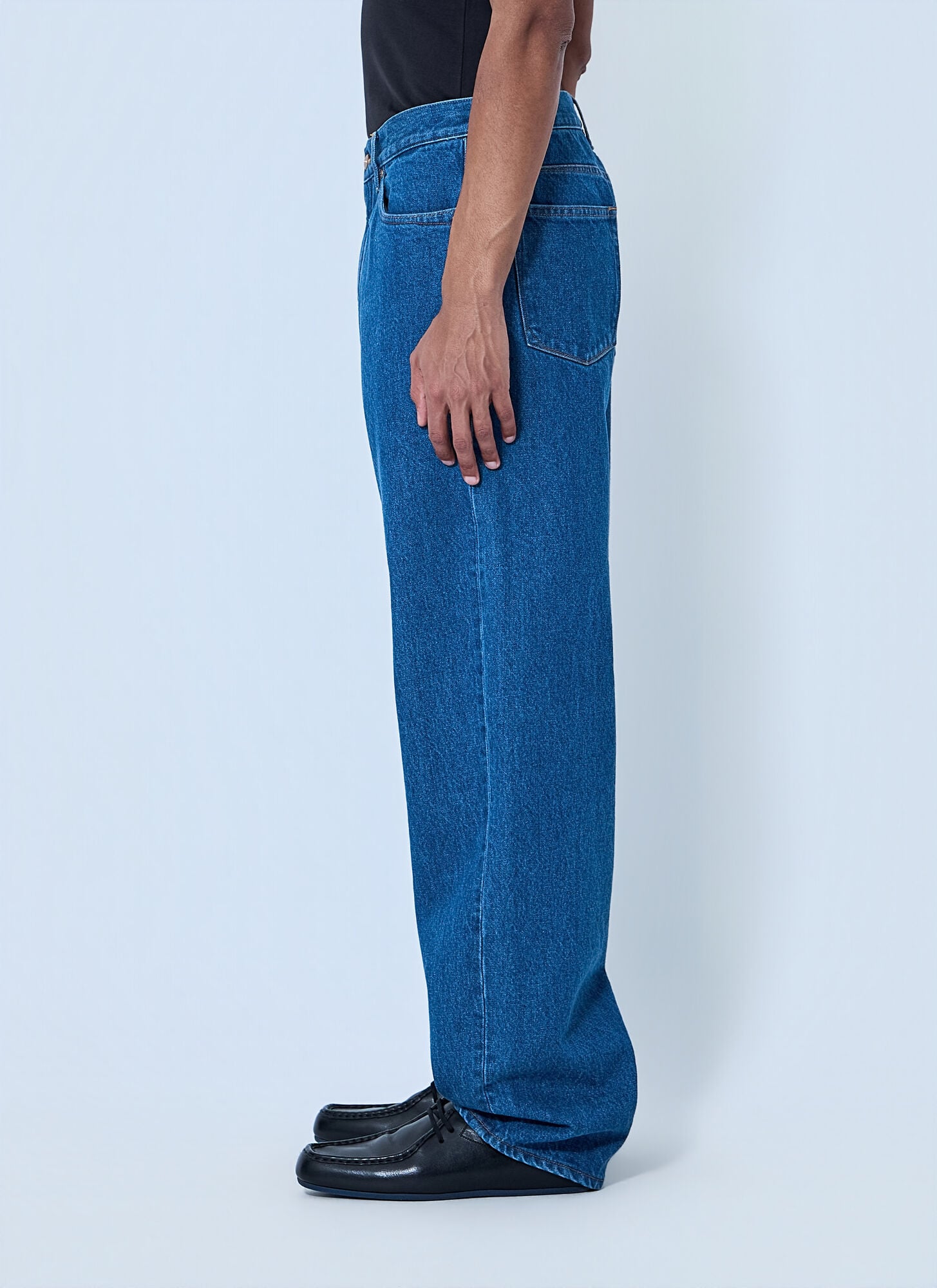  Jil Sander Jil Sander Wide-leg Denim Jeans - Mann Jeans Blue 34 