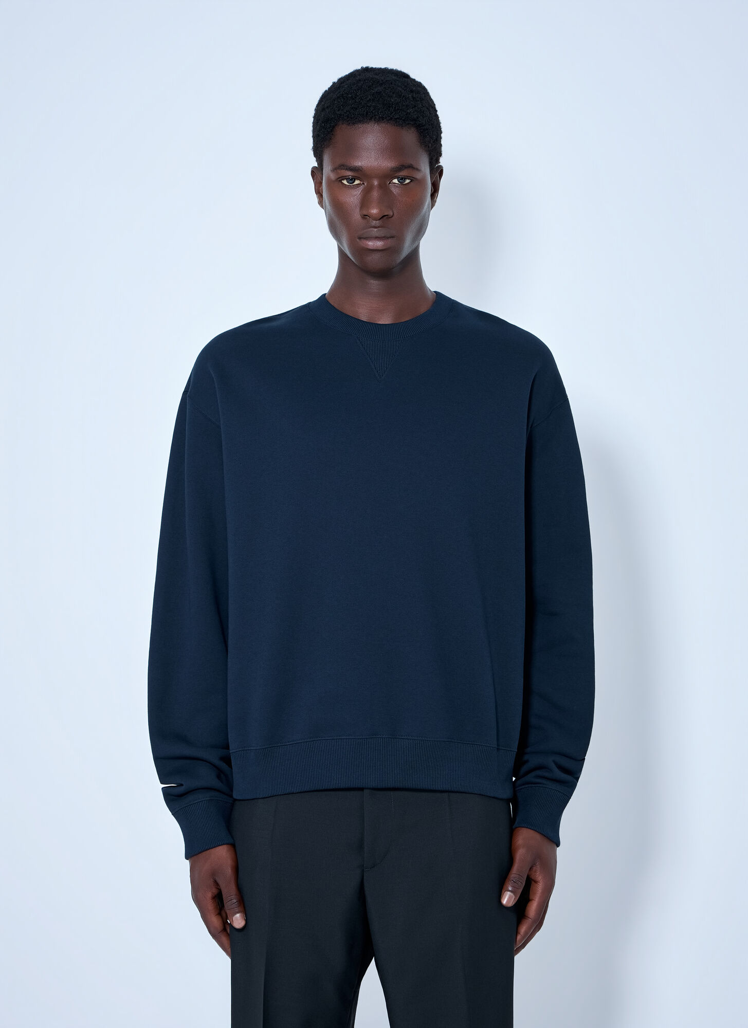 Jil Sander Crewneck Sweatshirt - Man Sweatshirts Navy L
