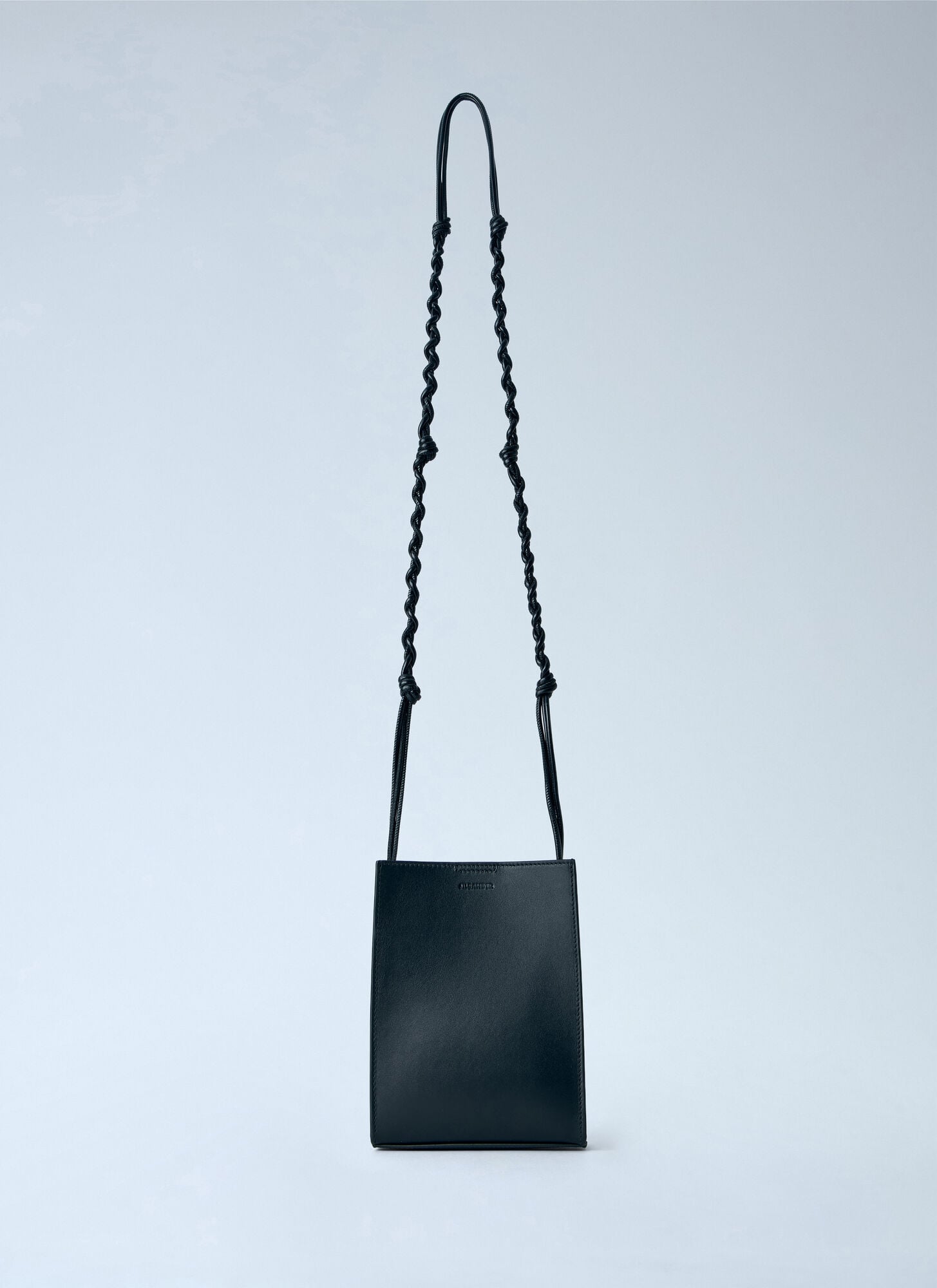 Jil Sander Men's Black Tangle Small Bag - Man Crossbody Bags One Size