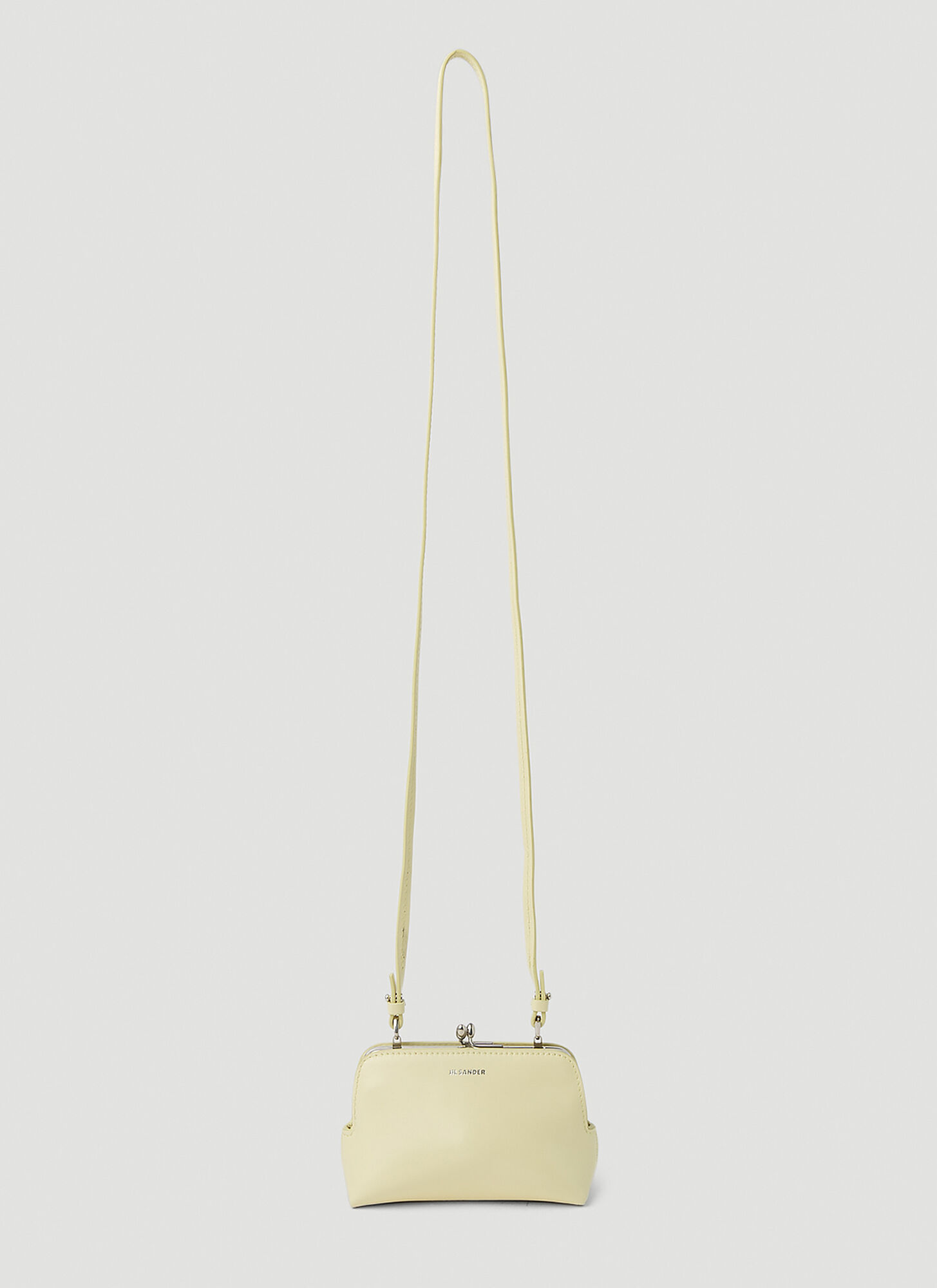  Jil Sander Jil Sander Goji Micro Clutch Bag - Frau Clutches Cream One Size 