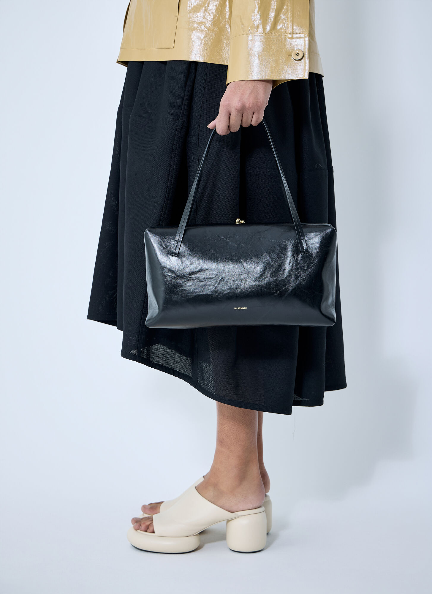  Jil Sander Jil Sander Medium Goji Pillow Handbag - Frau Handtaschen Black One Size 