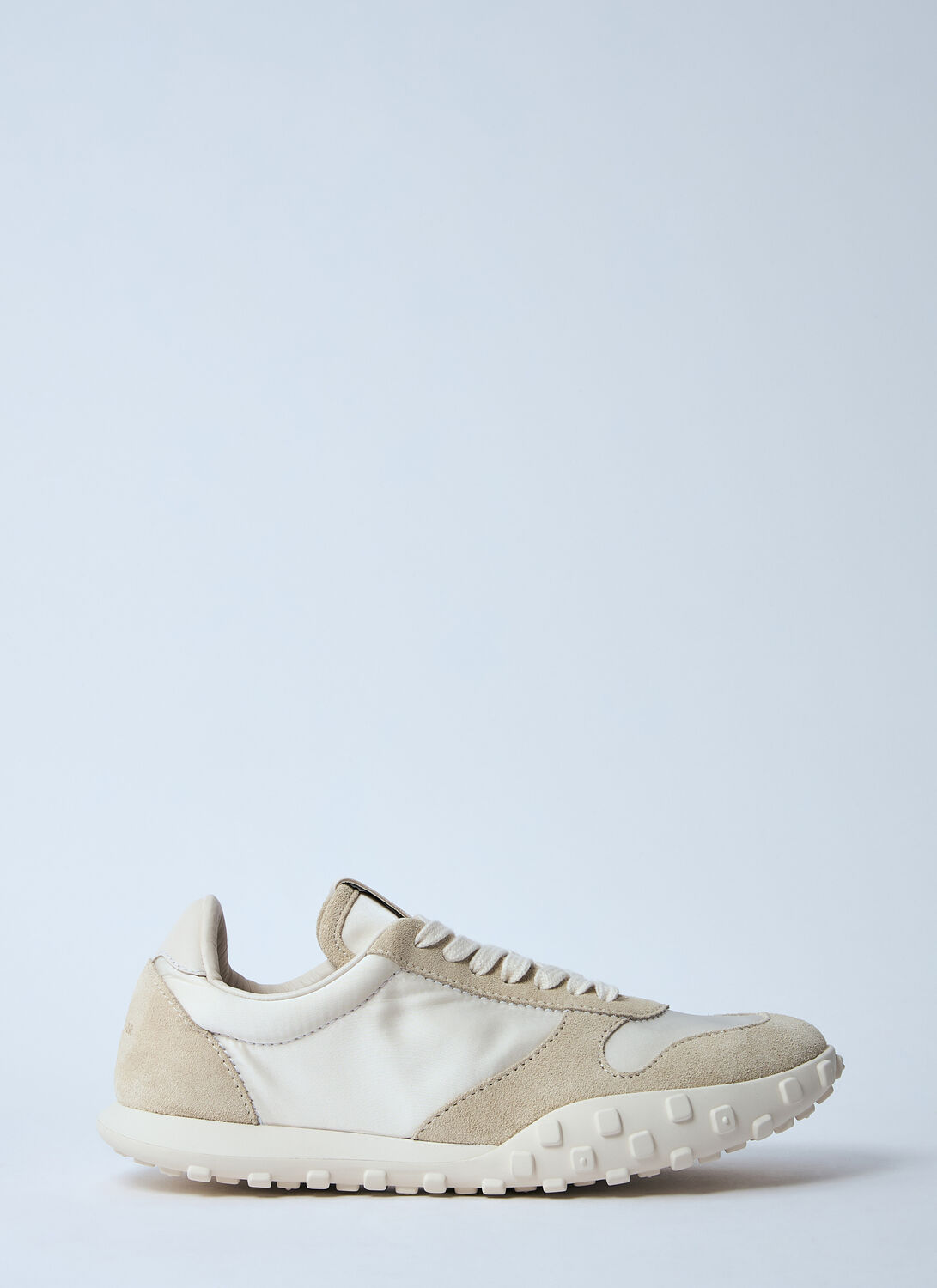 Jil Sander Women White Leather And Suede Moon Sneakers In White