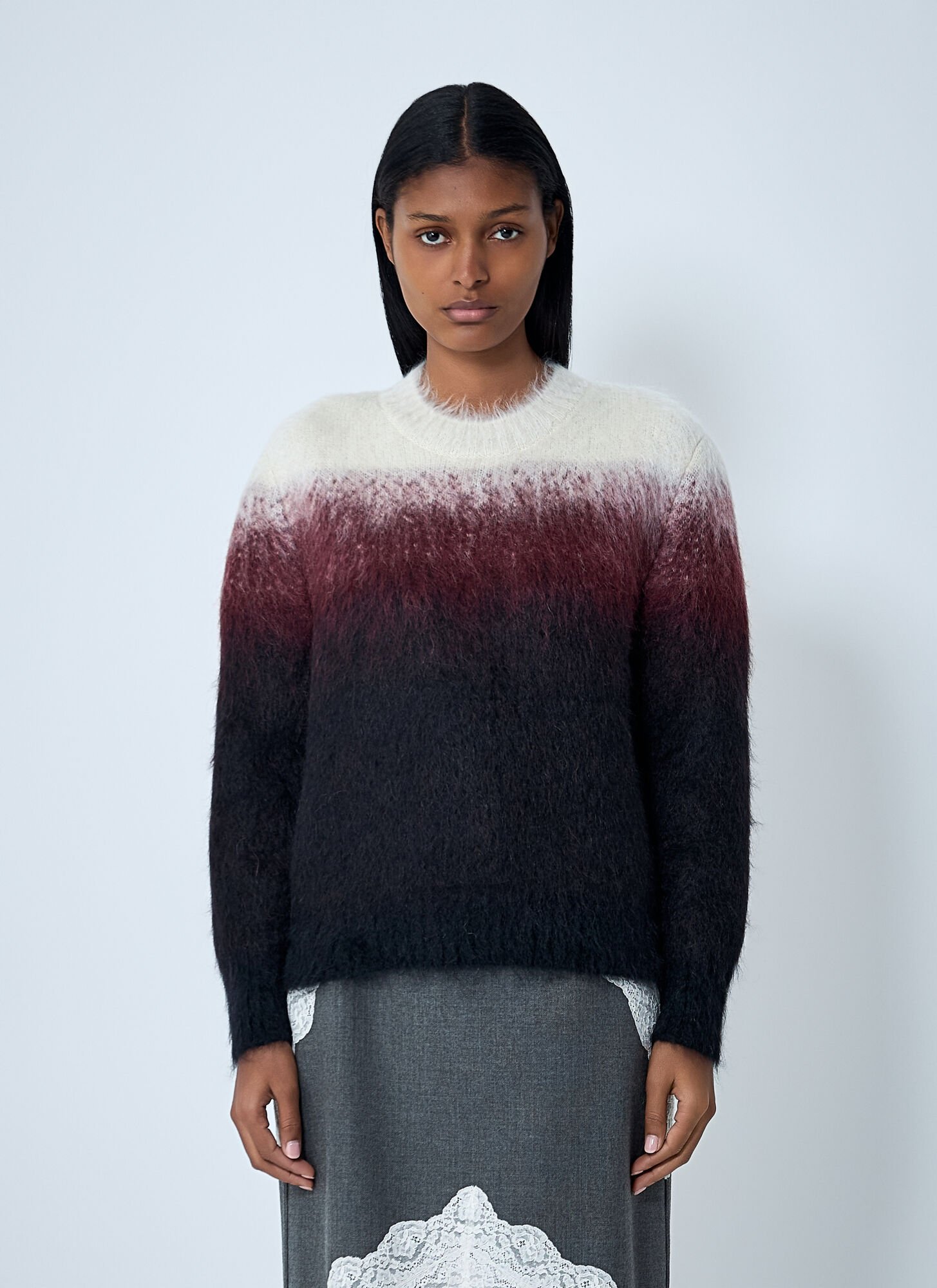 Jil Sander Wool-blend Sweater In Multi
