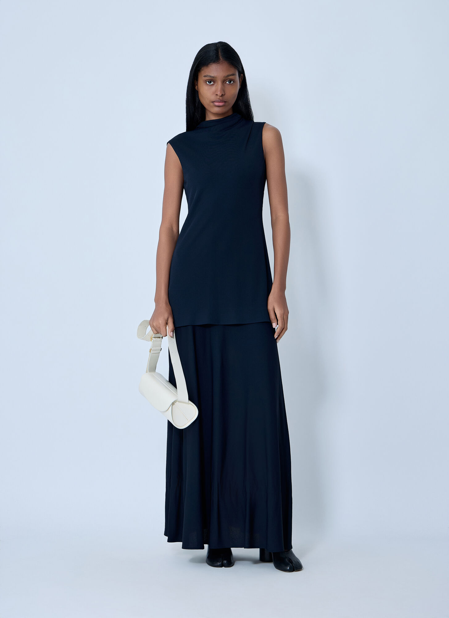  Jil Sander Jil Sander Viscose-blend Dress - Frau Kleider Navy Fr - 38 