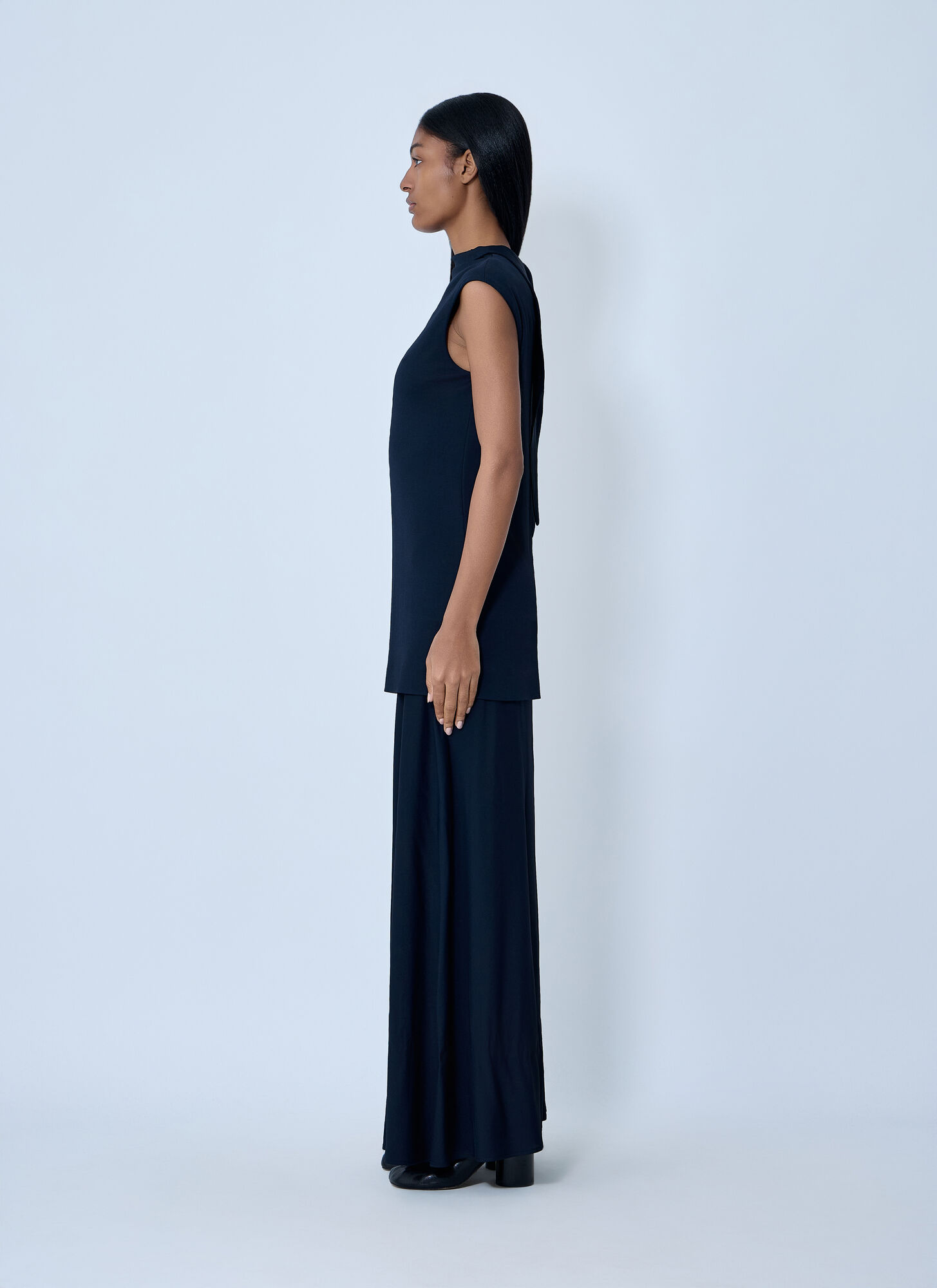  Jil Sander Jil Sander Viscose-blend Dress - Frau Kleider Navy Fr - 38 