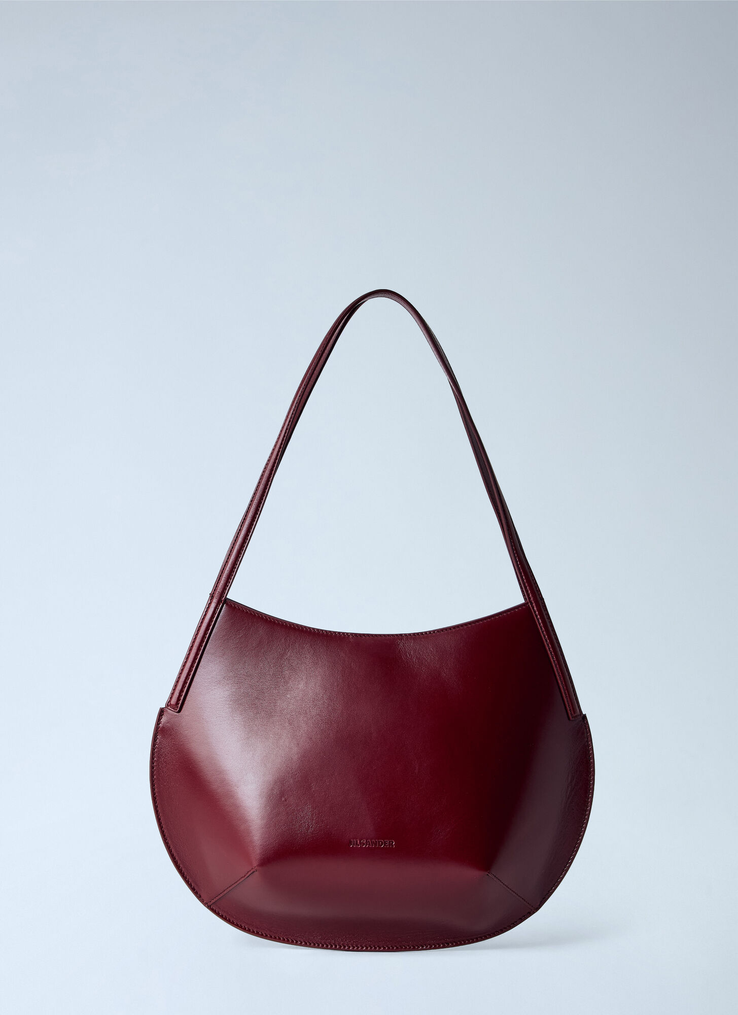 Jil Sander Kante Shoulder Bag - Frau Schultertaschen Red One Size