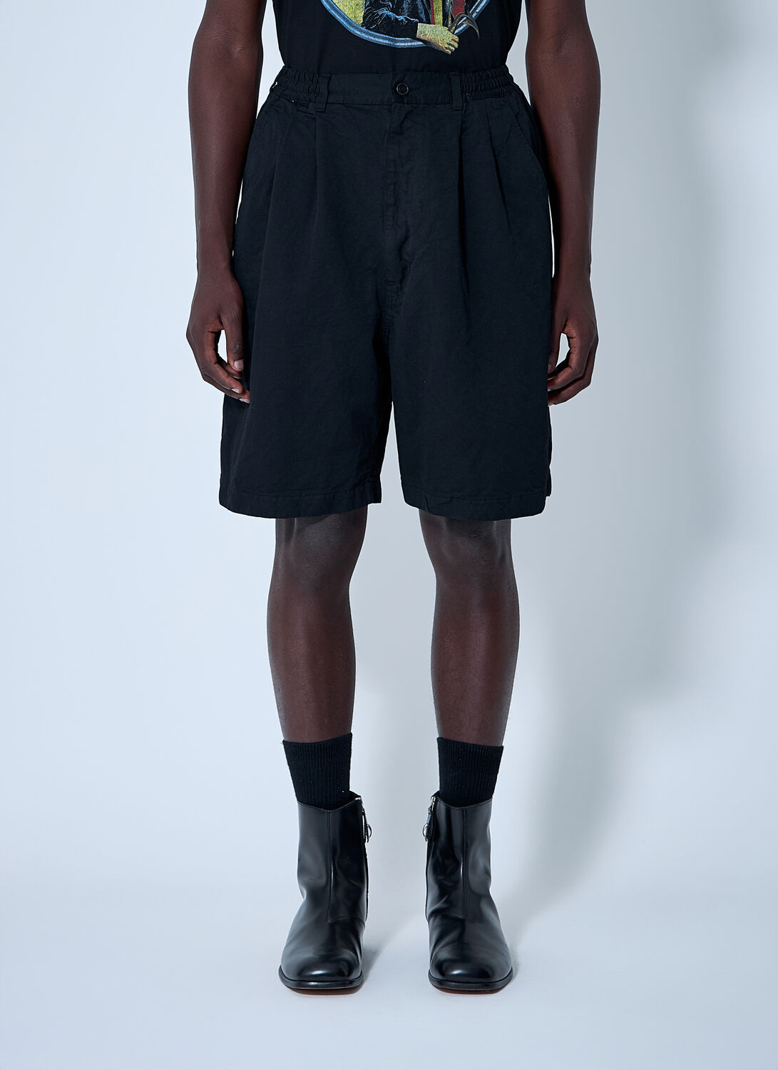 Junya Watanabe Pleated-details Shorts