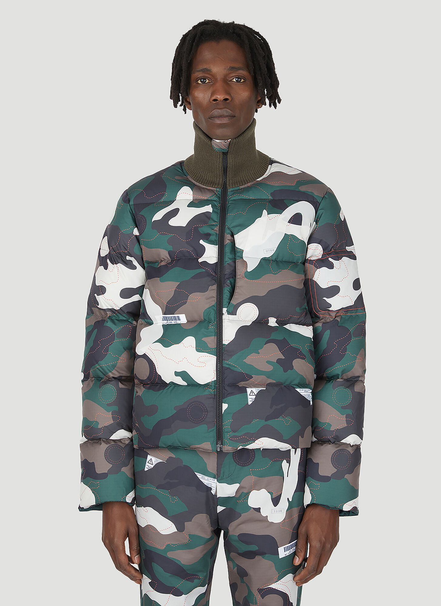 KANGHYUK Airbag Patched Down Jacket – Man Jackets Green L