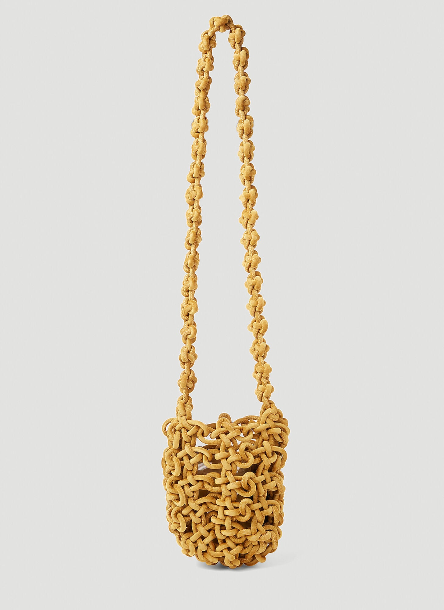  Kara Kara Knot Tech Pouch Shoulder Bag - Frau Schultertaschen Yellow One Size 