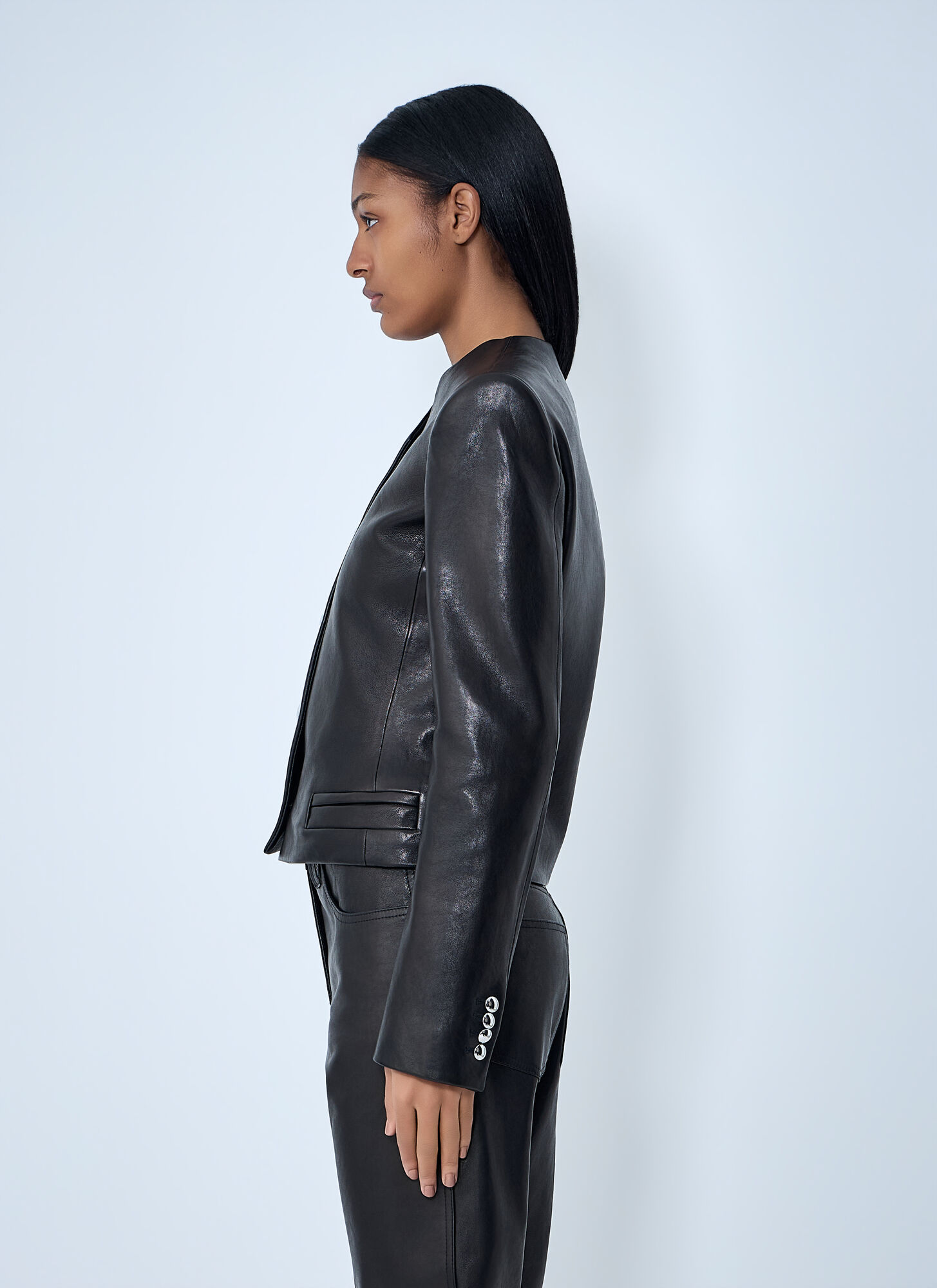 Khaite Khaite Nara Jacket - Frau Jacken Black Us - 02 