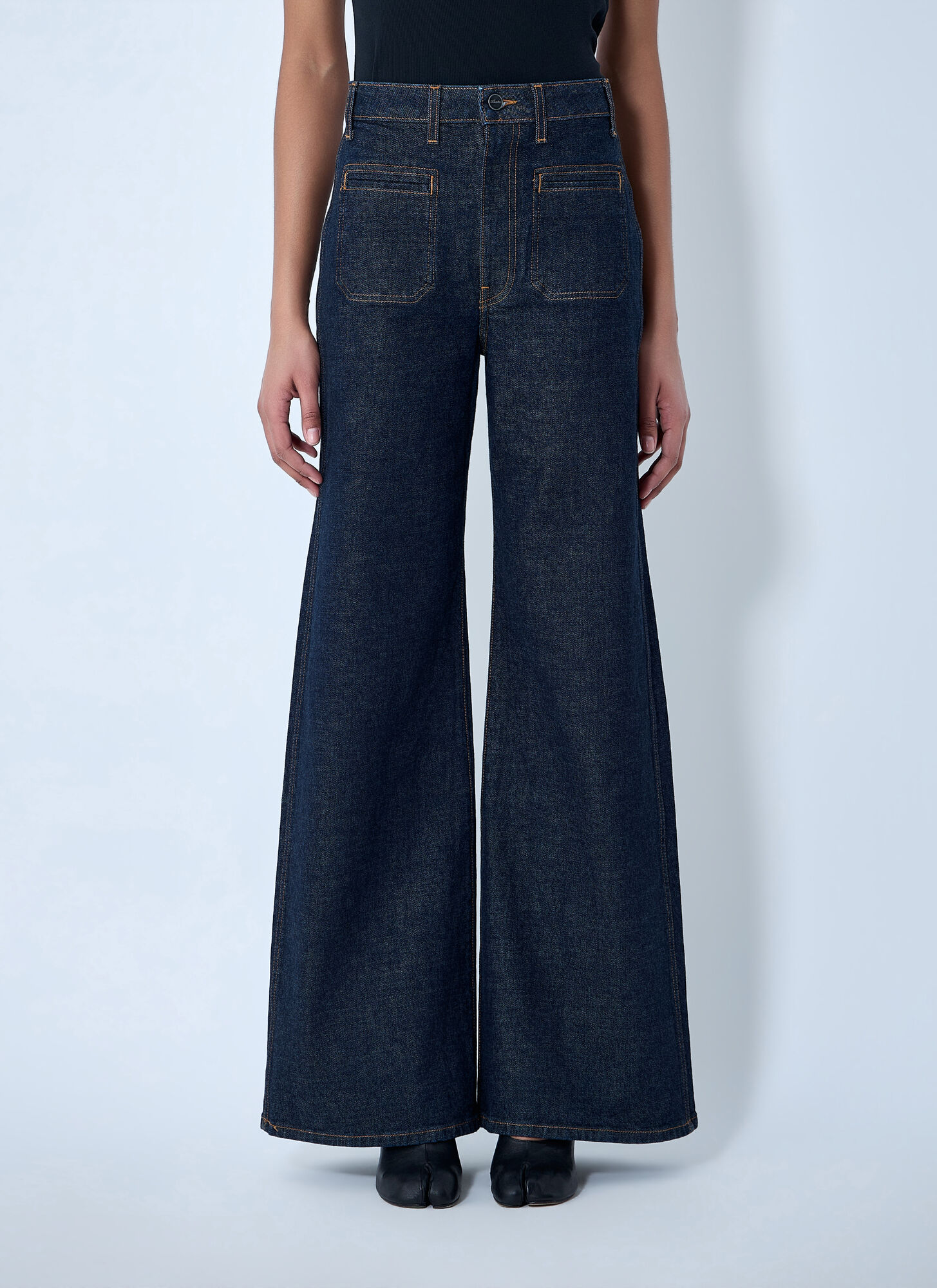 Khaite Women's Navy Delmonico Jeans - Woman Jeans 28