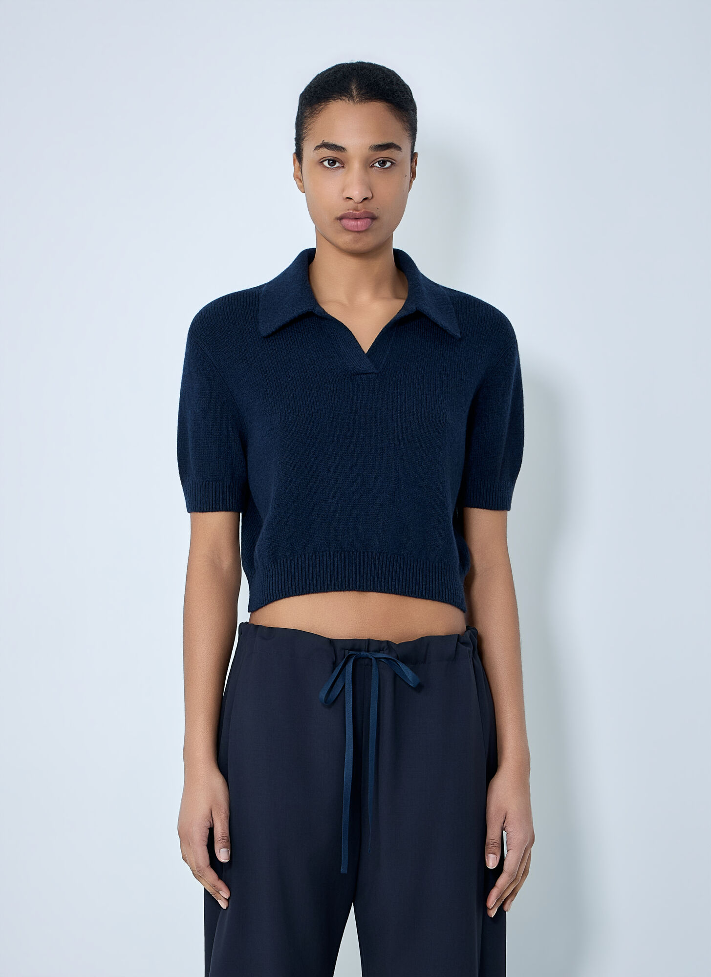 Khaite Donna Navy - Leni Top, Size: M - Immagine 1