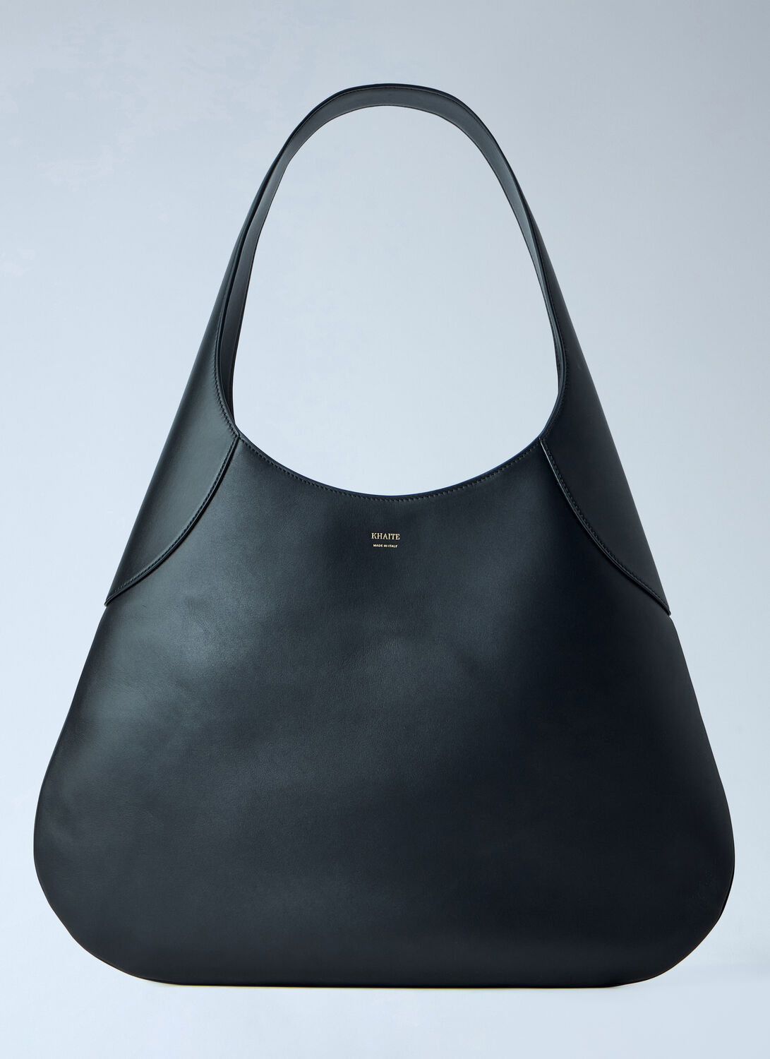 Khaite Large Joan Hobo Bag - Woman Shoulder Bags Black One Size