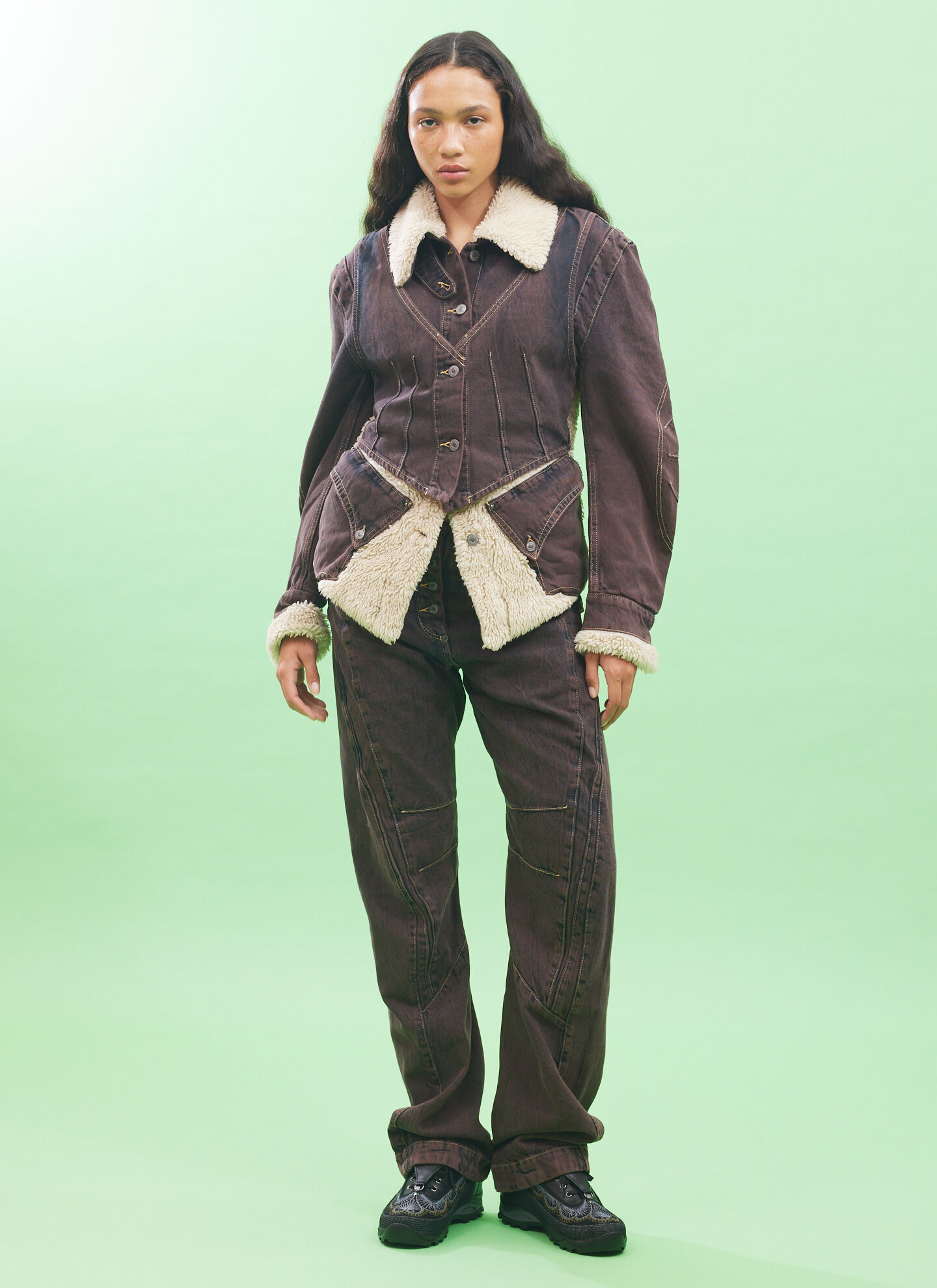 Kiko Kostadinov x Levi's Paneled Denim Jacket - Jackets