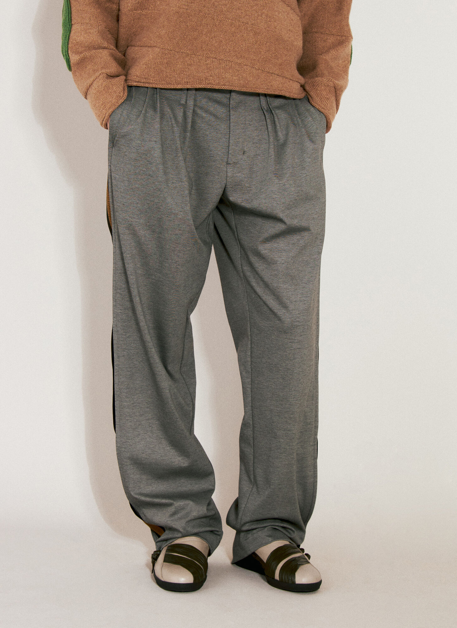 Kiko Kostadinov Ugo Side 裤子 - Male 长裤 Grey It - 48