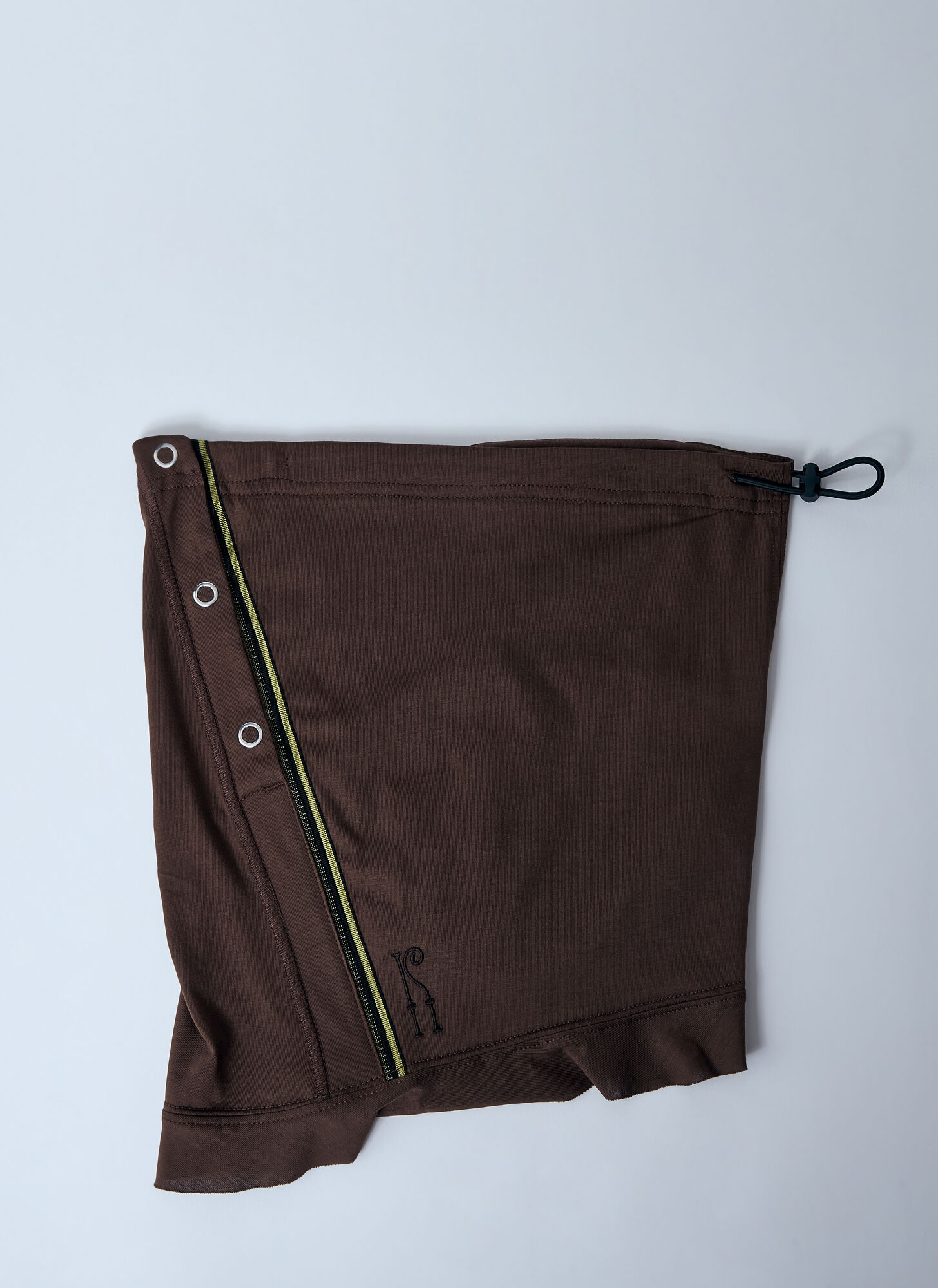 Kiko Kostadinov Brown Alec K-dart Gaiter Scarf In Brown