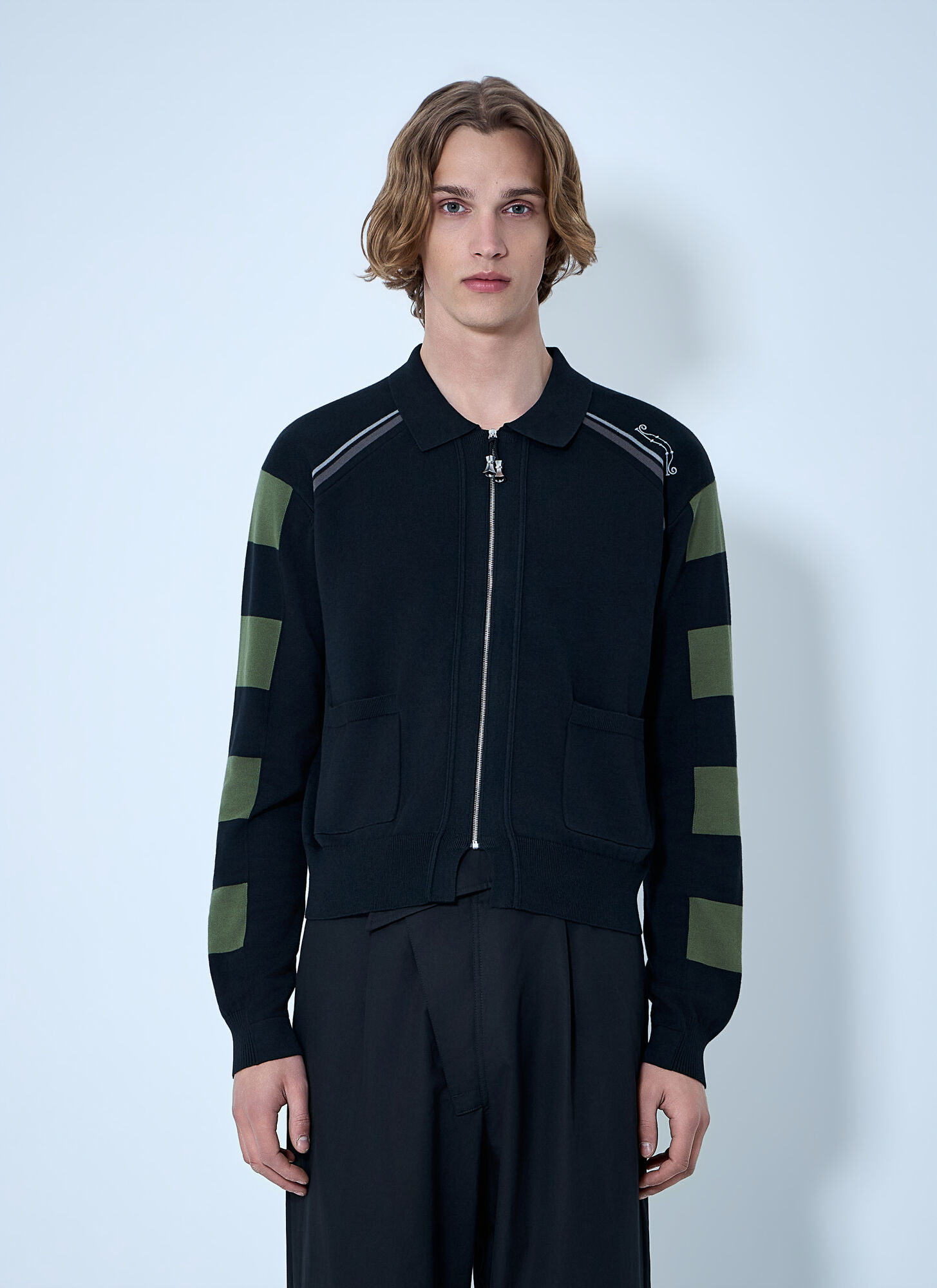 Kiko Kostadinov 凯斯特开衫 - Male 针织衫 Black Eu - 54