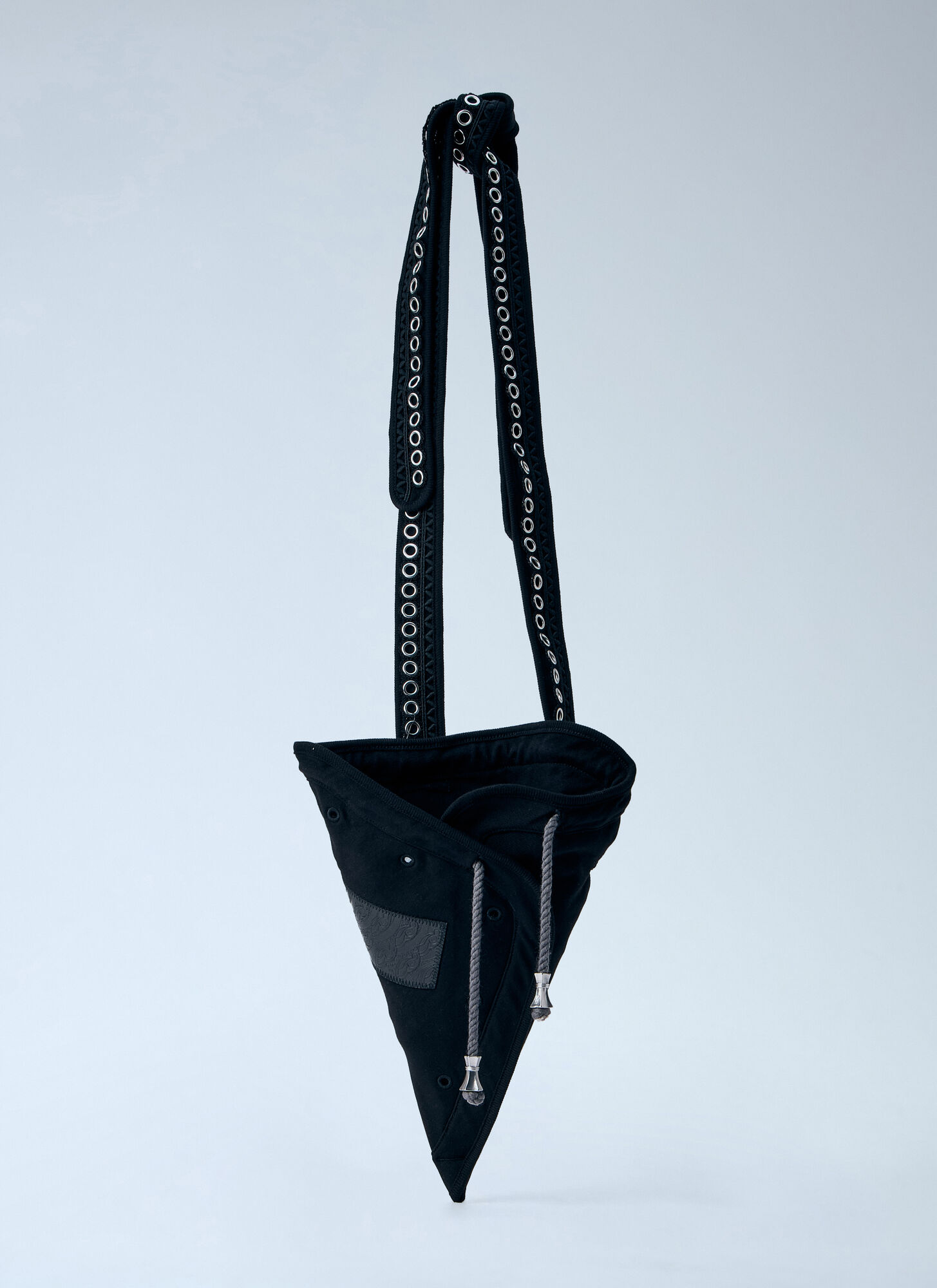 Kiko Kostadinov Hatha Jersey Crossbody Bag - Man Tote Bags Black One Size