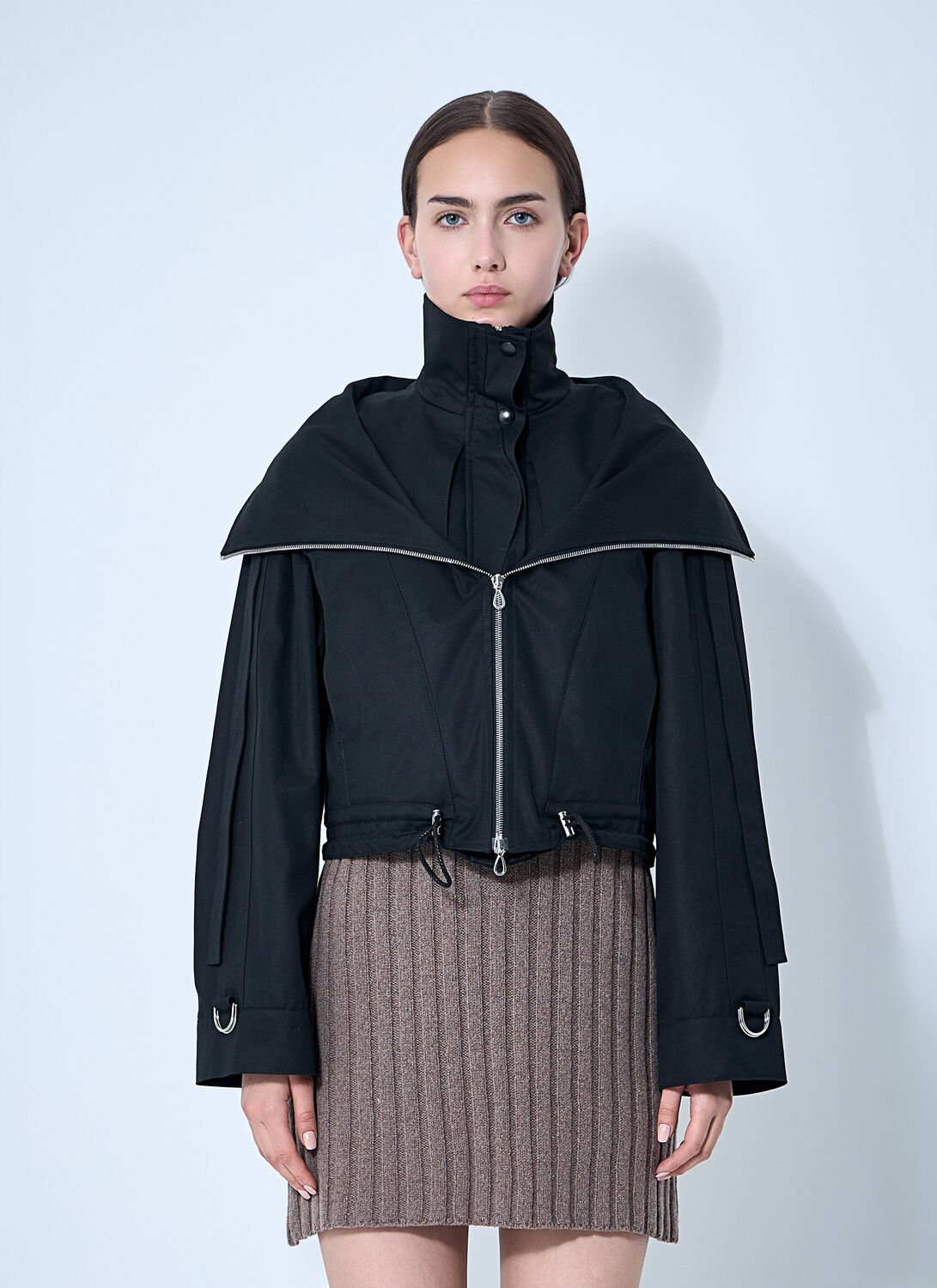 Kiko Kostadinov Black Erro Jacket In Black