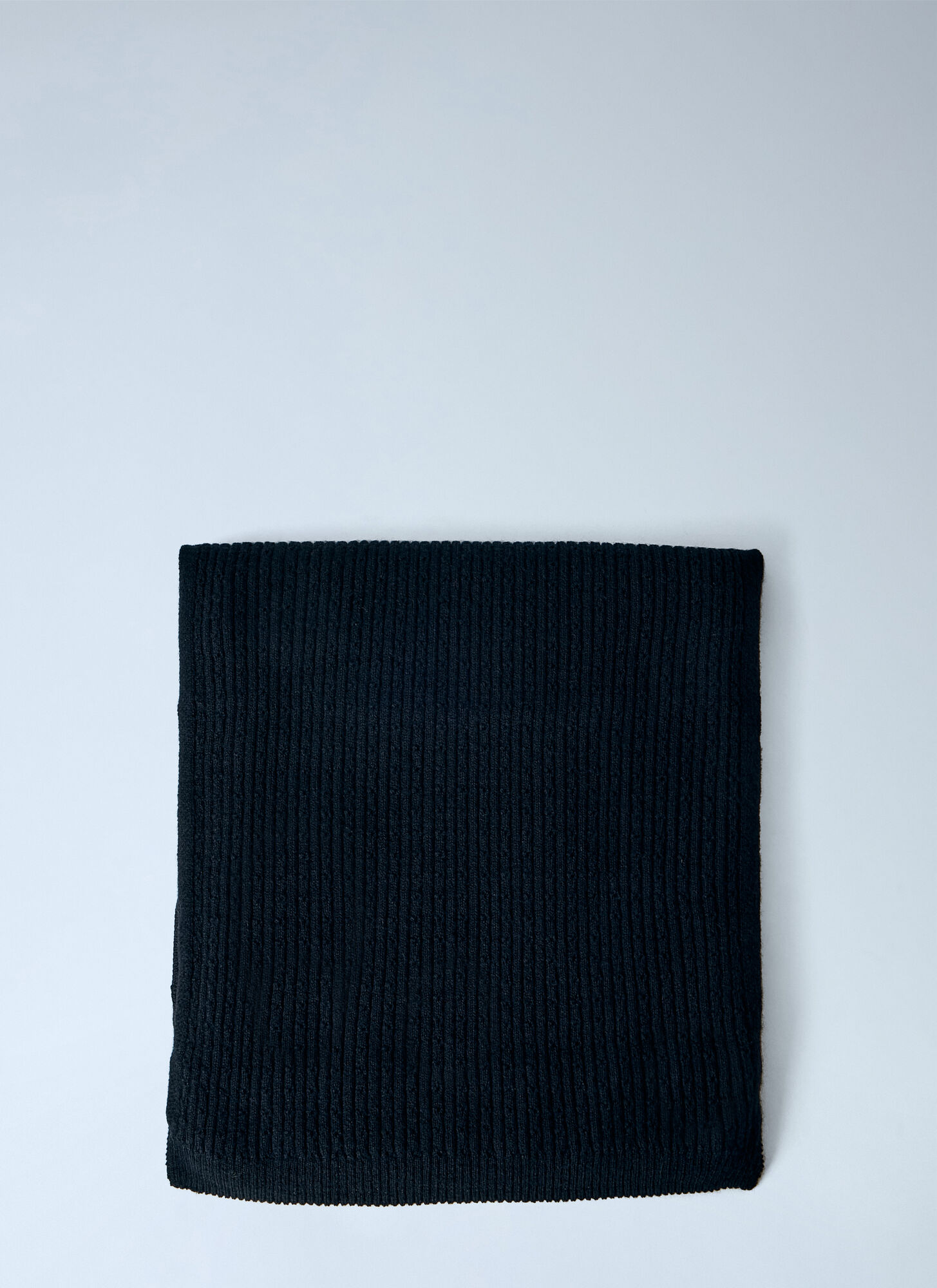 Kiko Kostadinov Grebe Scarf - Woman Scarves Black One Size