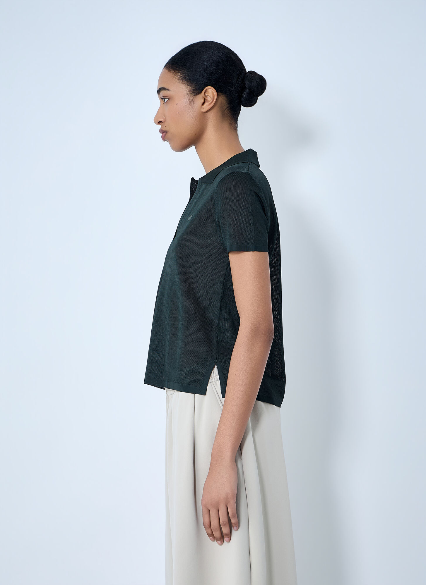  Lacoste Lacoste Knit Polo Shirt - Frau T-shirts Green L 