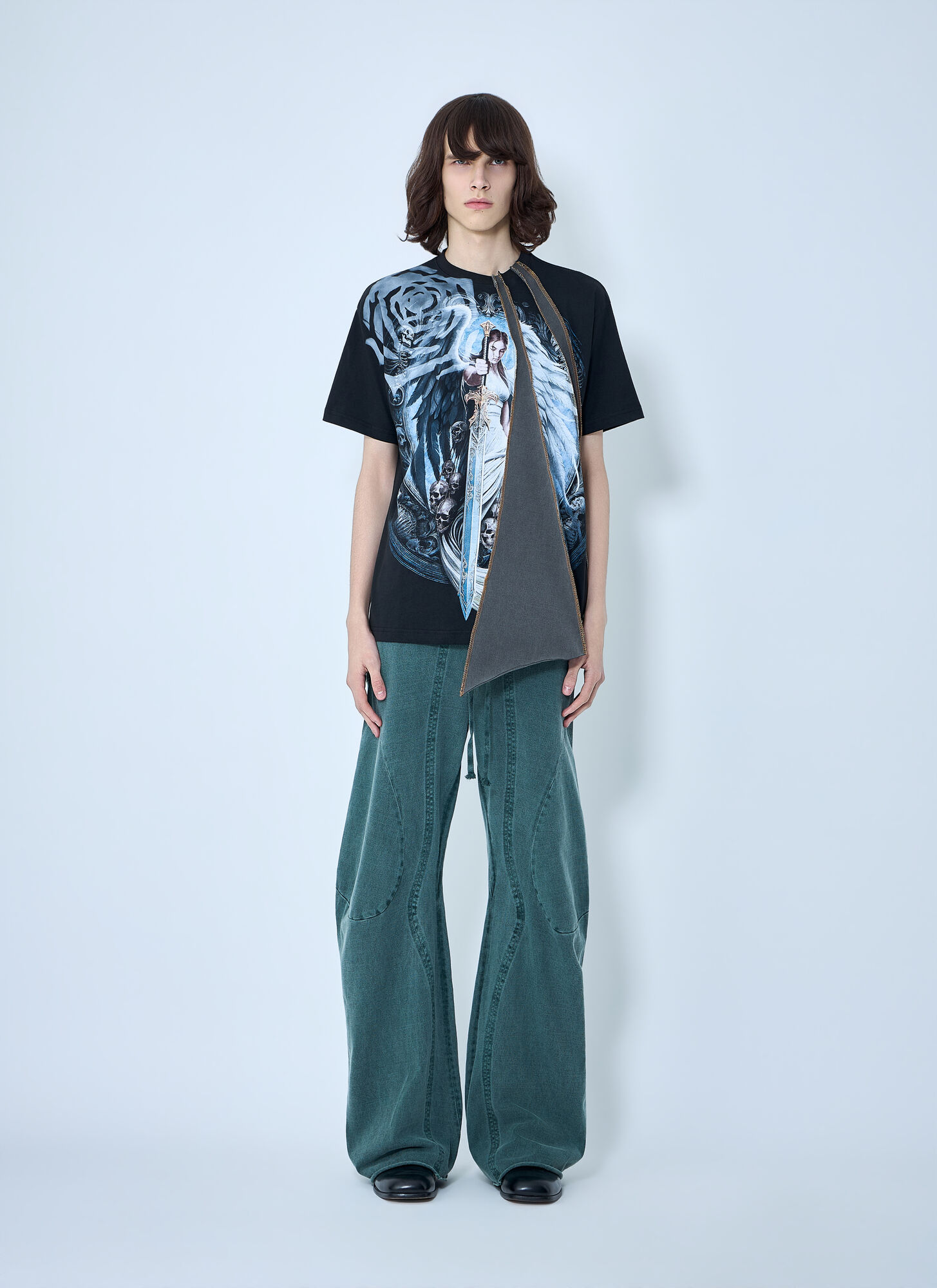  Lueder Lueder Angel Phantasy T-shirt -  T-shirts Black S 