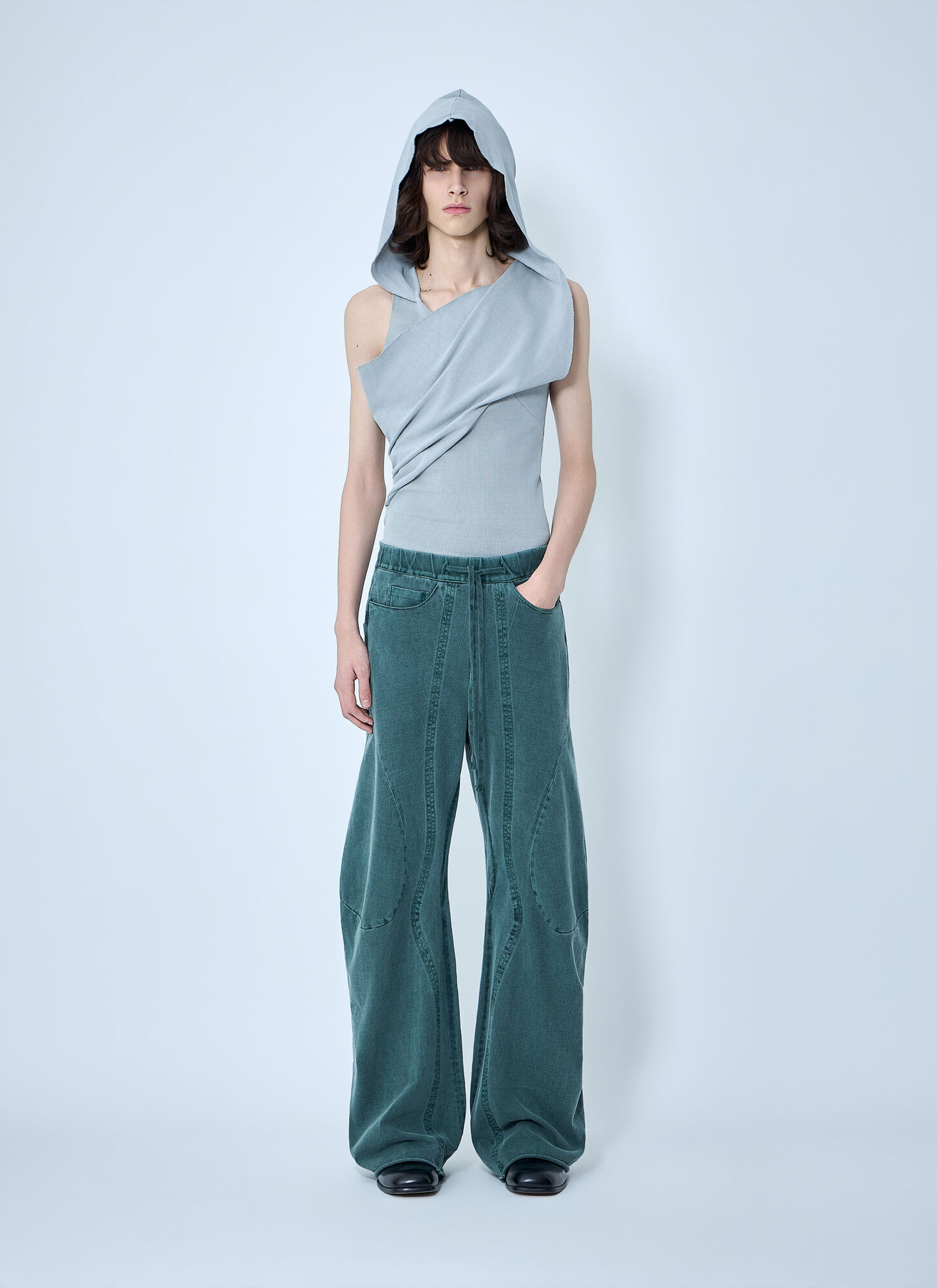  Lueder Lueder Engineered Jogger Pants -  Hosen Green M 