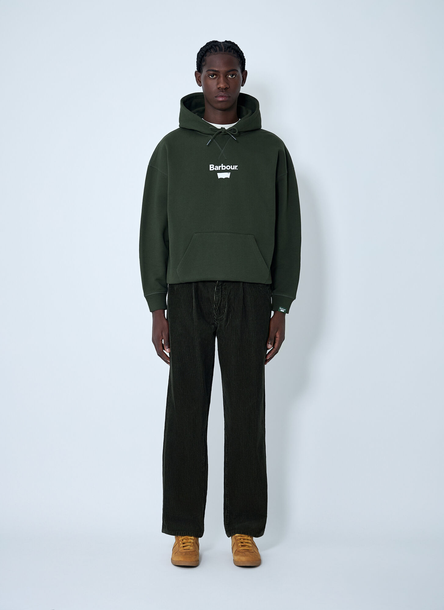  Levi's X Barbour Levi's X Barbour Logo Motif Sweatshirt - Mann Sweatshirts Green S 