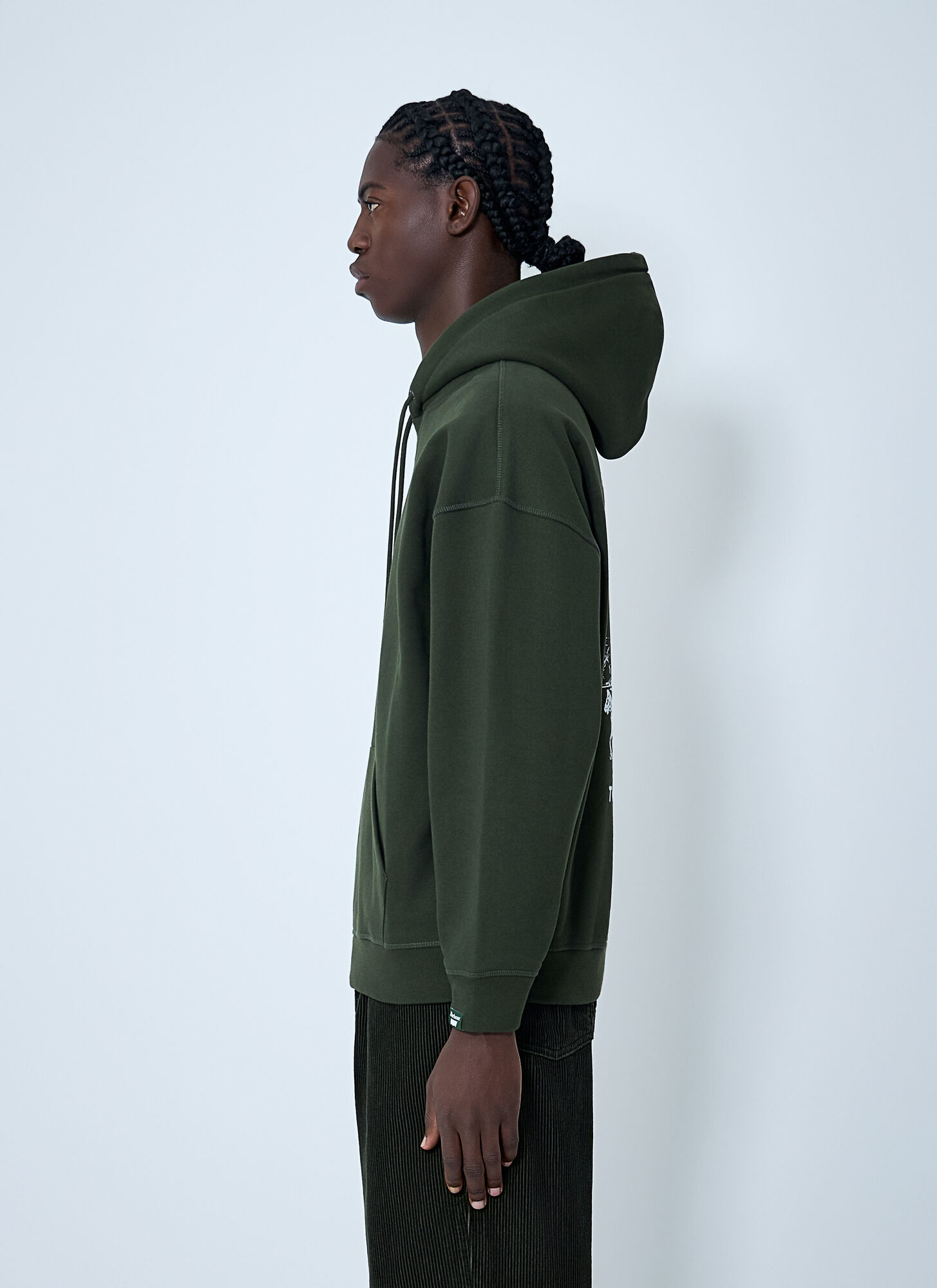  Levi's X Barbour Levi's X Barbour Logo Motif Sweatshirt - Mann Sweatshirts Green S 