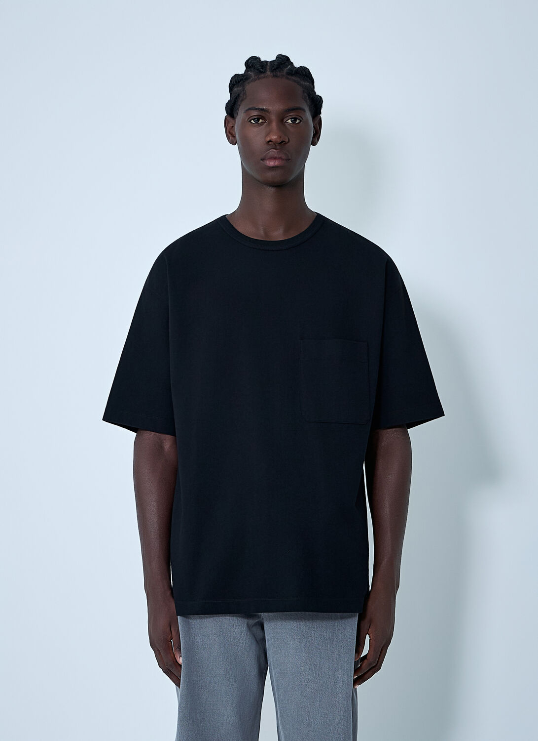 Lemaire Relaxed Fit T-shirt In Black