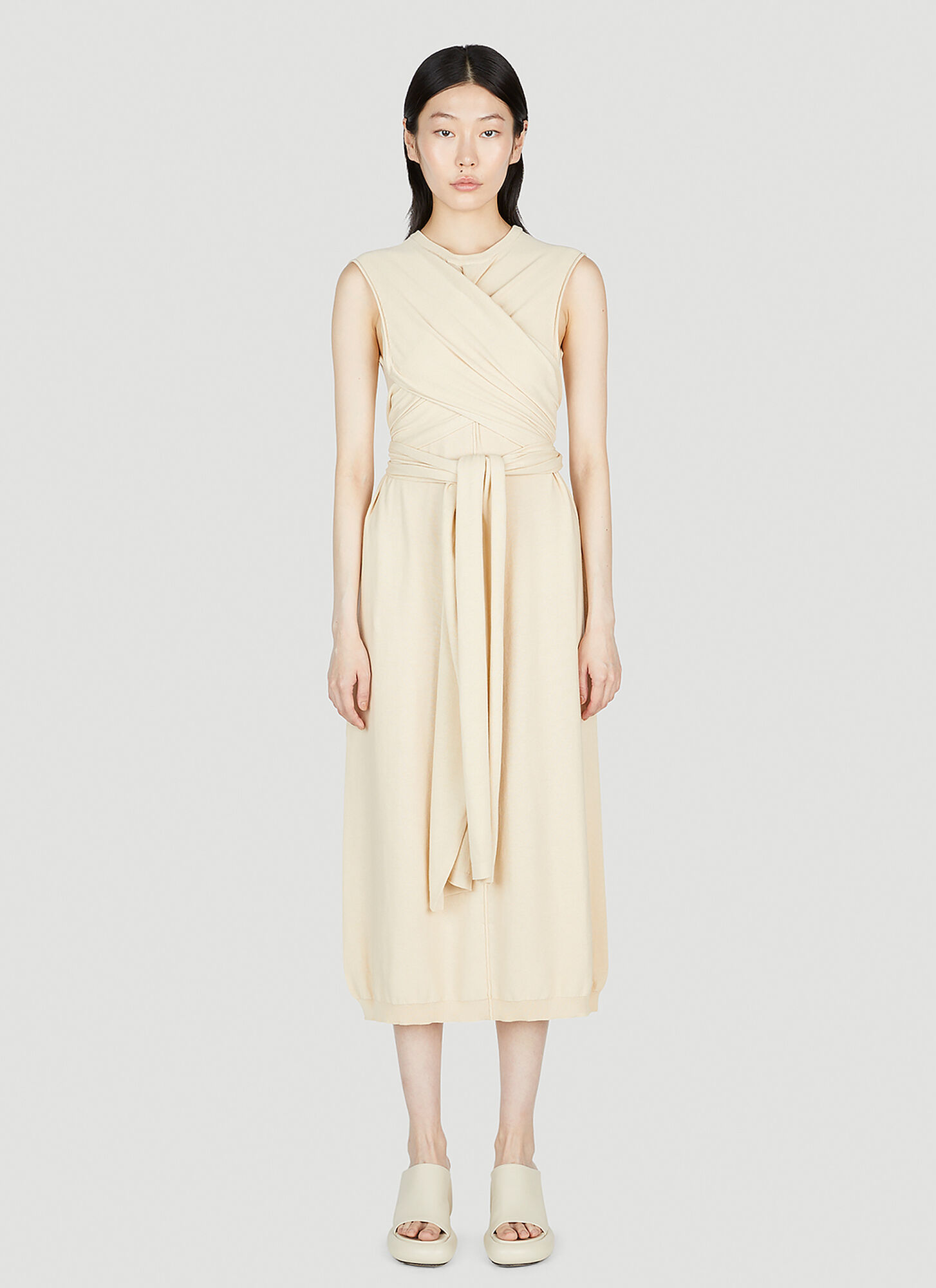 Lemaire Knotted Dress – Woman Dresses Beige L