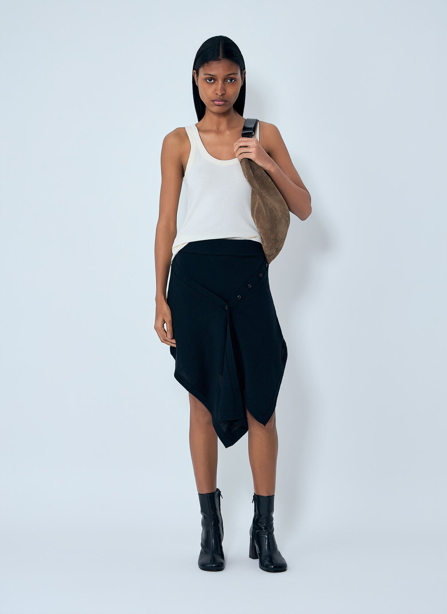  Lemaire Lemaire Rib Tank Top - Frau Tops Cream L 