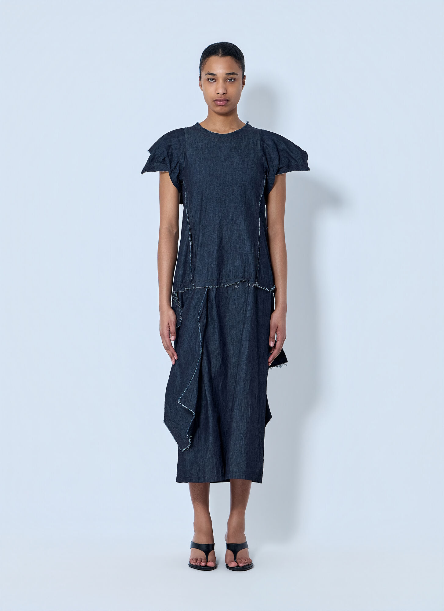 Limi Feu Designed Panel Dress B In Blue