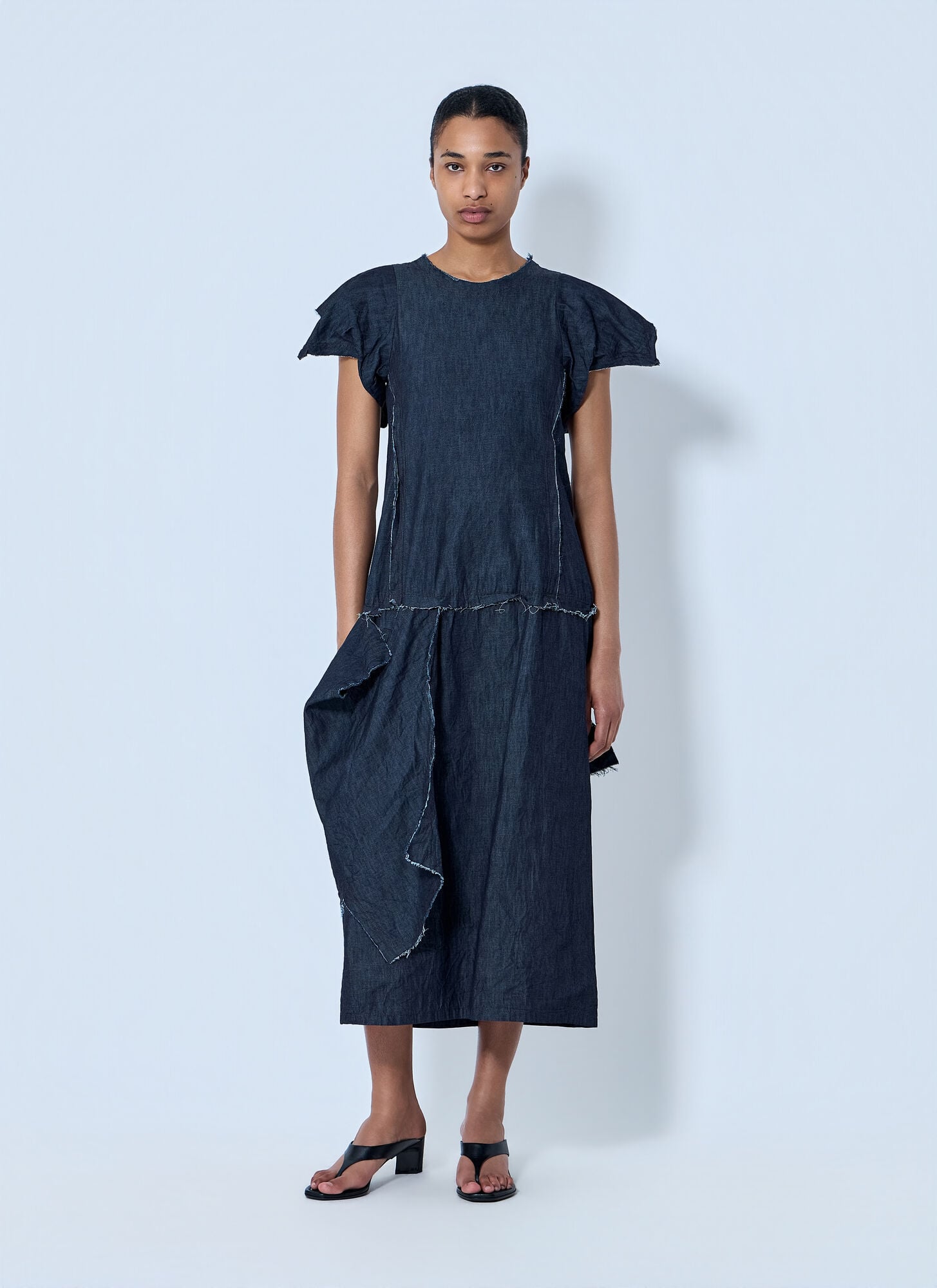  Limi Feu Limi Feu Designed Panel Dress B - Frau Kleider Navy It - 1 