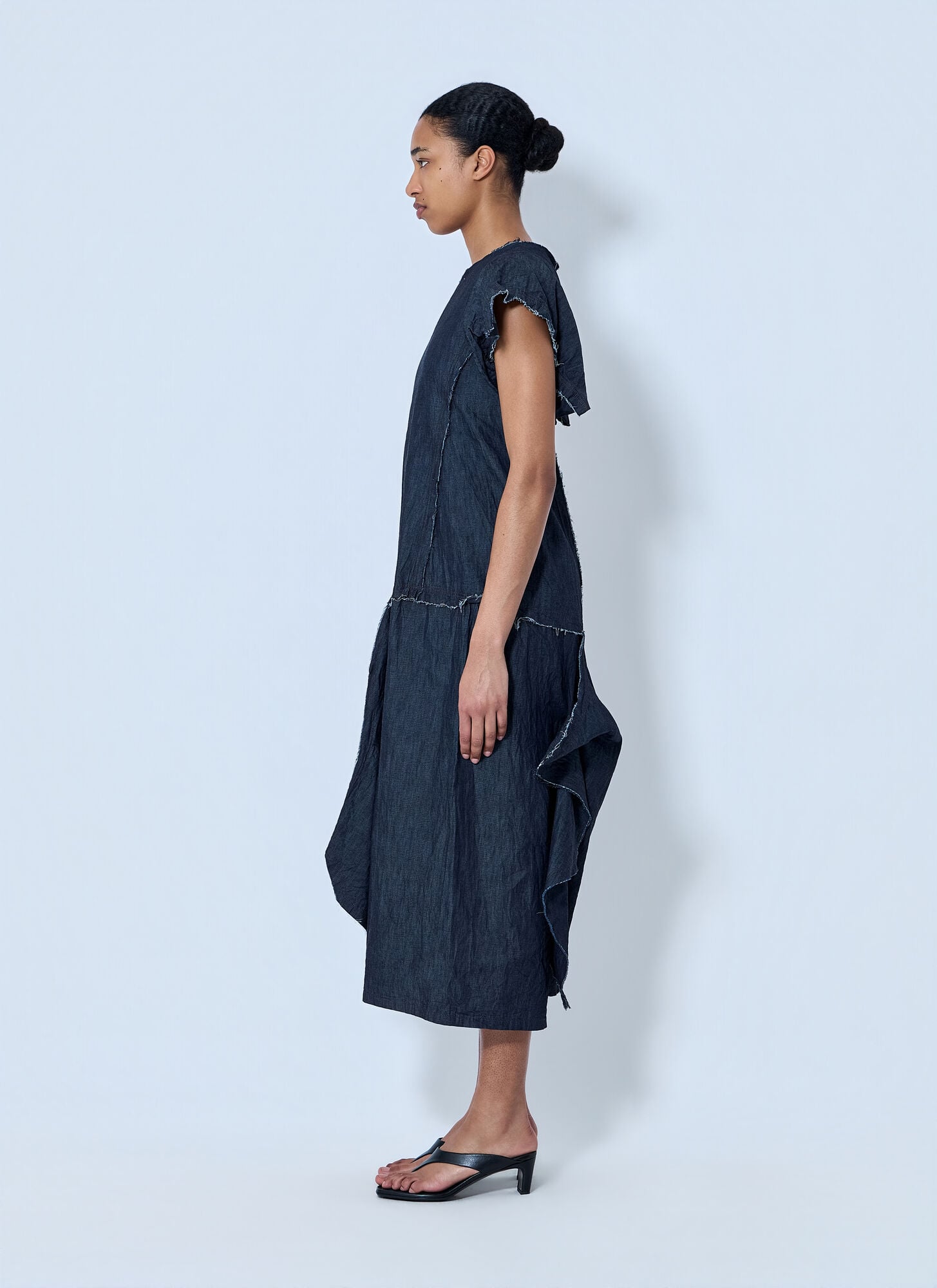  Limi Feu Limi Feu Designed Panel Dress B - Frau Kleider Navy It - 1 