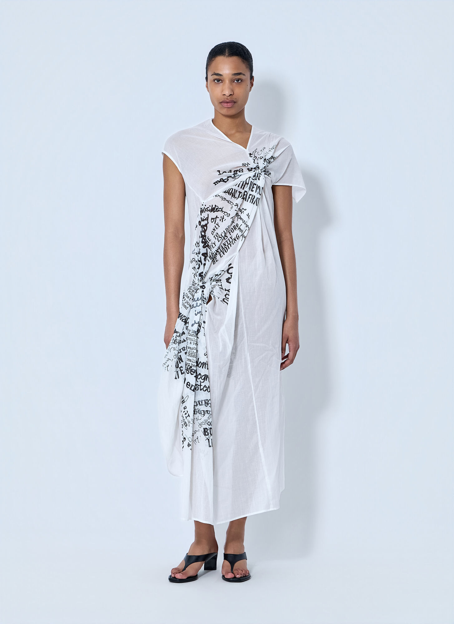  Limi Feu Limi Feu Twisted Dress B - Frau Kleider White It - 2 