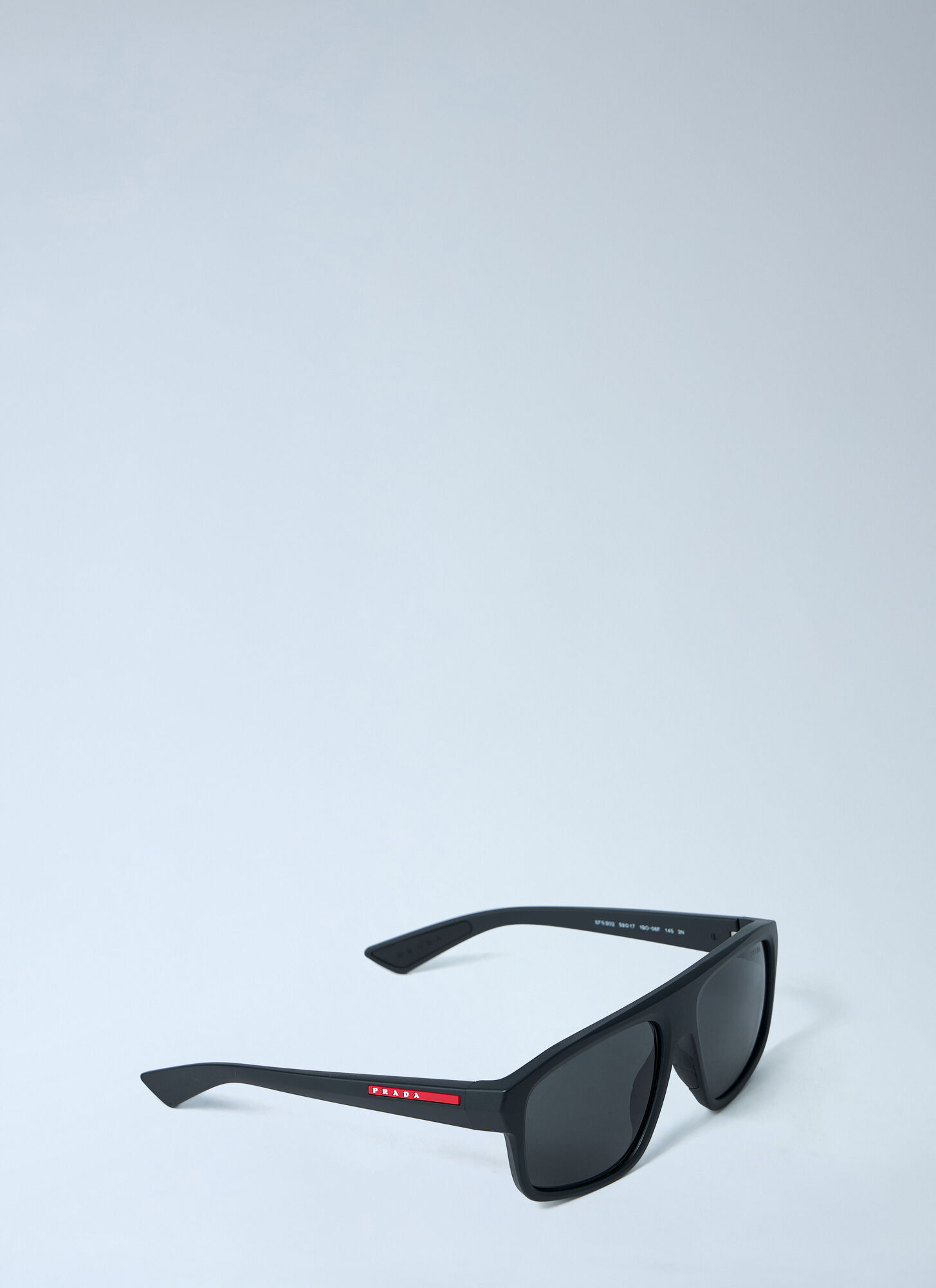  Prada Linea Rossa Prada Linea Rossa Rectangular Sunglasses -  Sunglasses Black One Size 