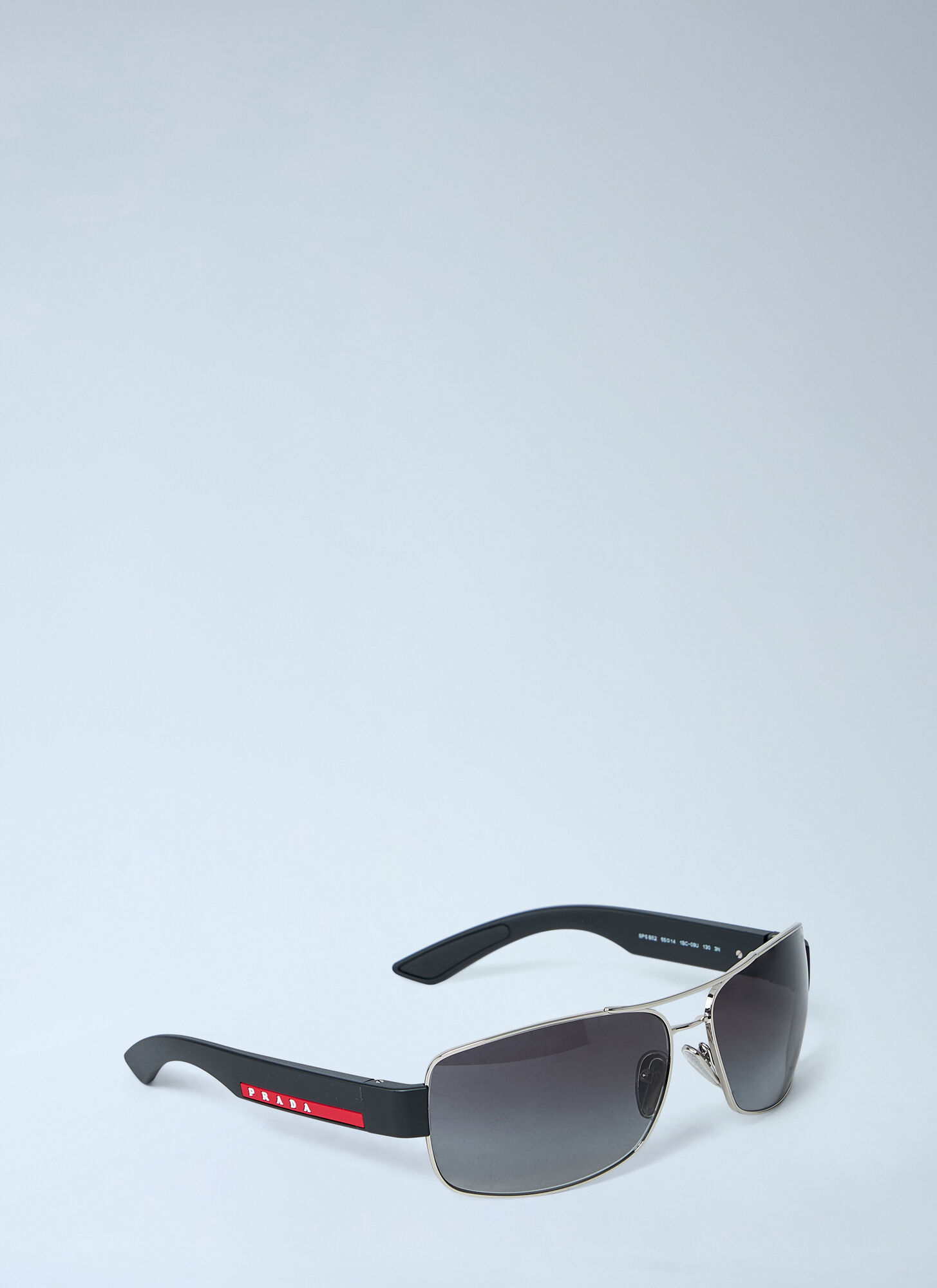 Prada Linea Rossa Prada Linea Rossa Logo Motif Sunglasses -  Sonnenbrillen Black One Size 