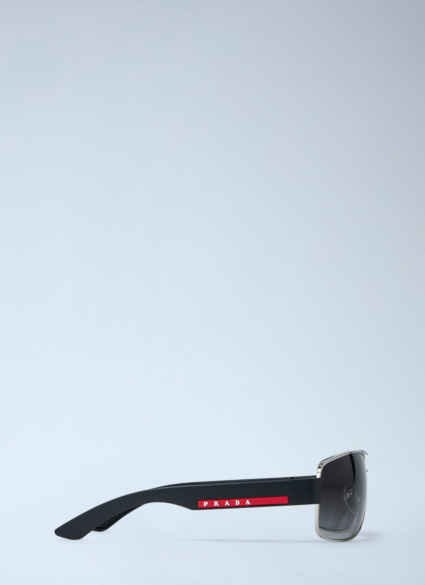  Prada Linea Rossa Prada Linea Rossa Logo Motif Sunglasses -  Sonnenbrillen Black One Size 